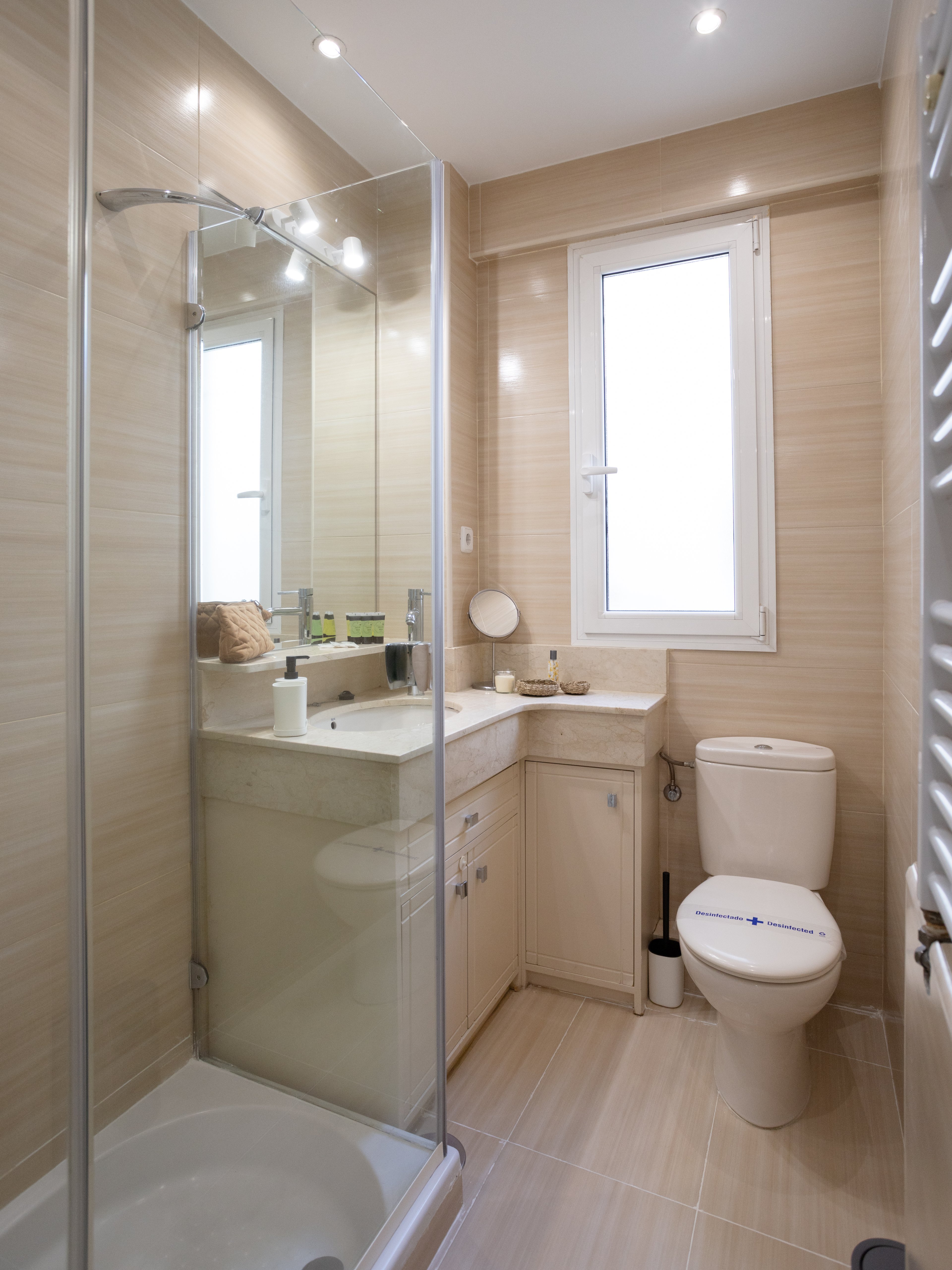 NESTIC - ALCAÑICES - Baño Apartamento amueblado con servicios