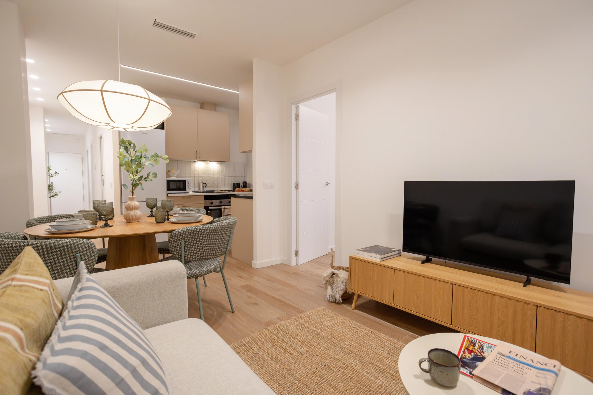 NESTIC - BELLIDO - Living room furnished apartment with services