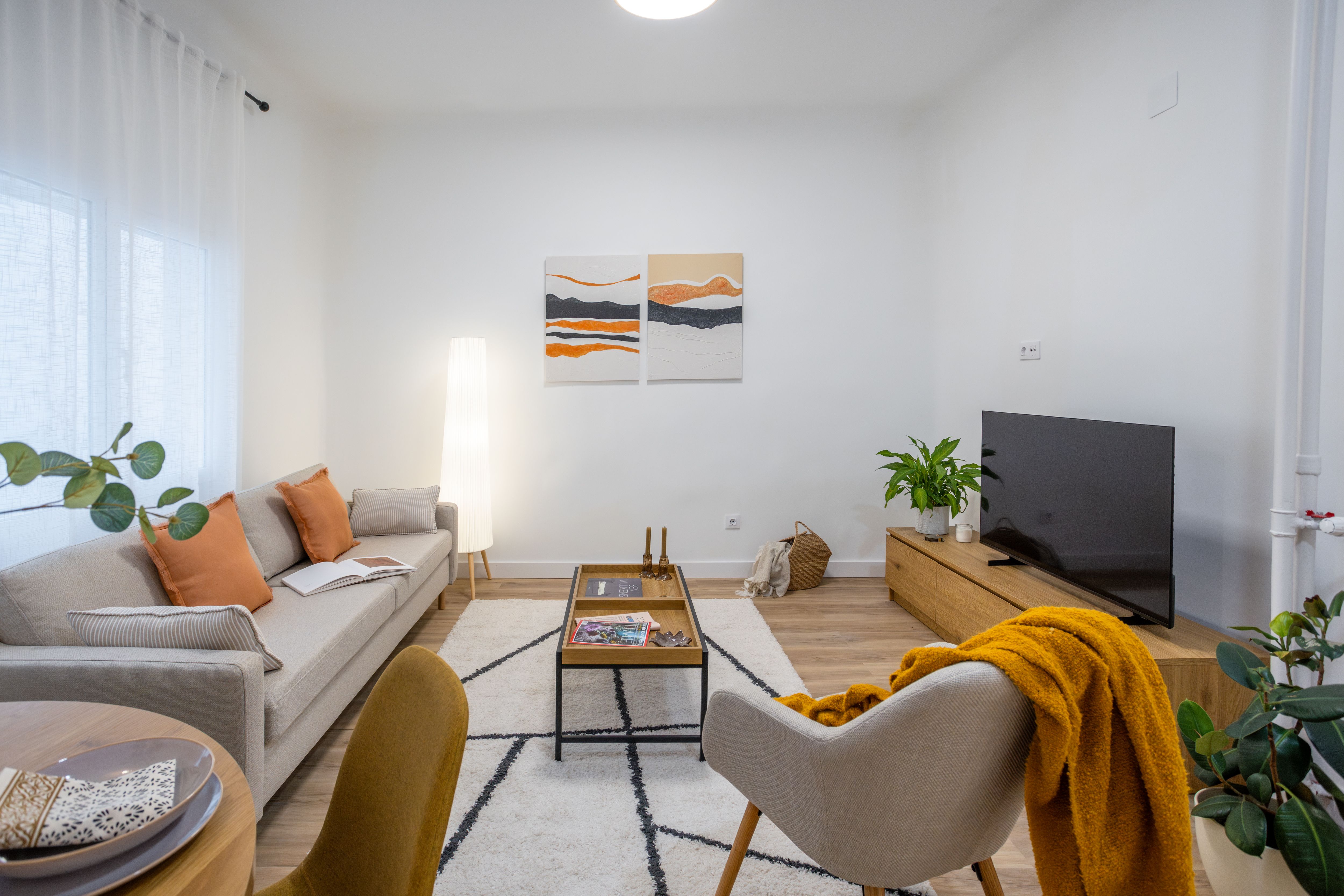 NESTIC - MERELLE - Living room Furnished apartment with services