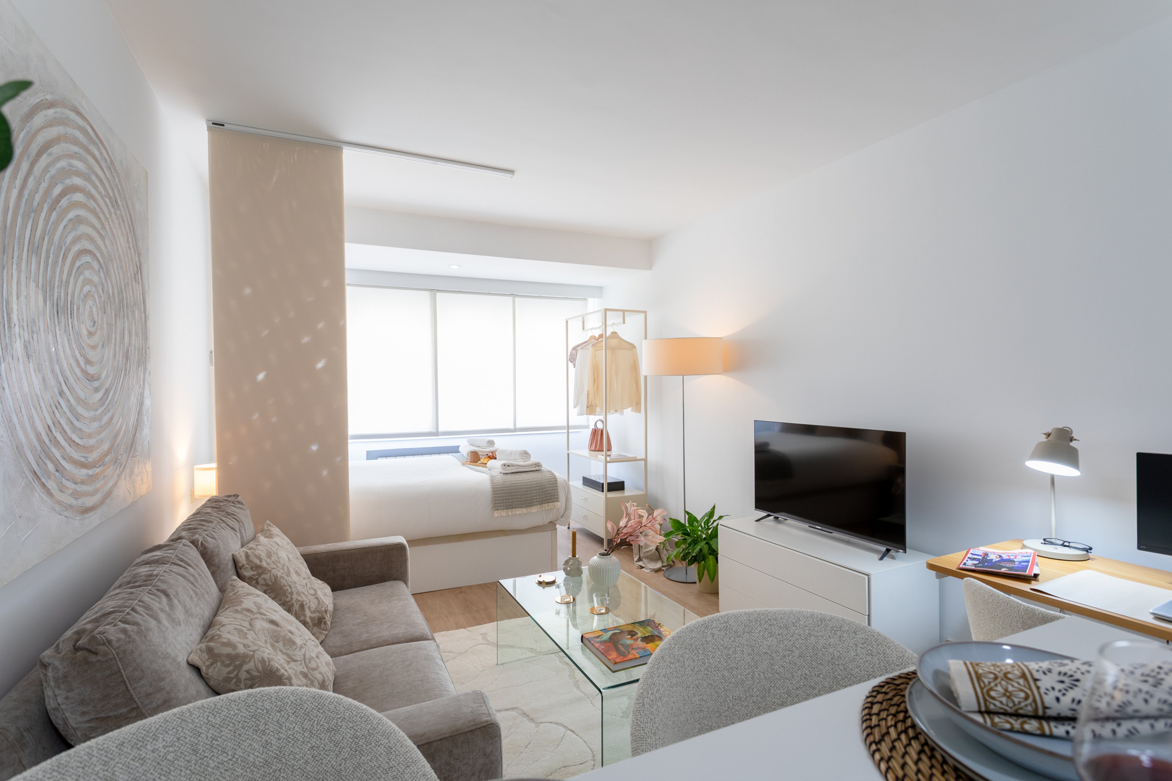 NESTIC - MAMERTO - Living room Furnished apartment with services