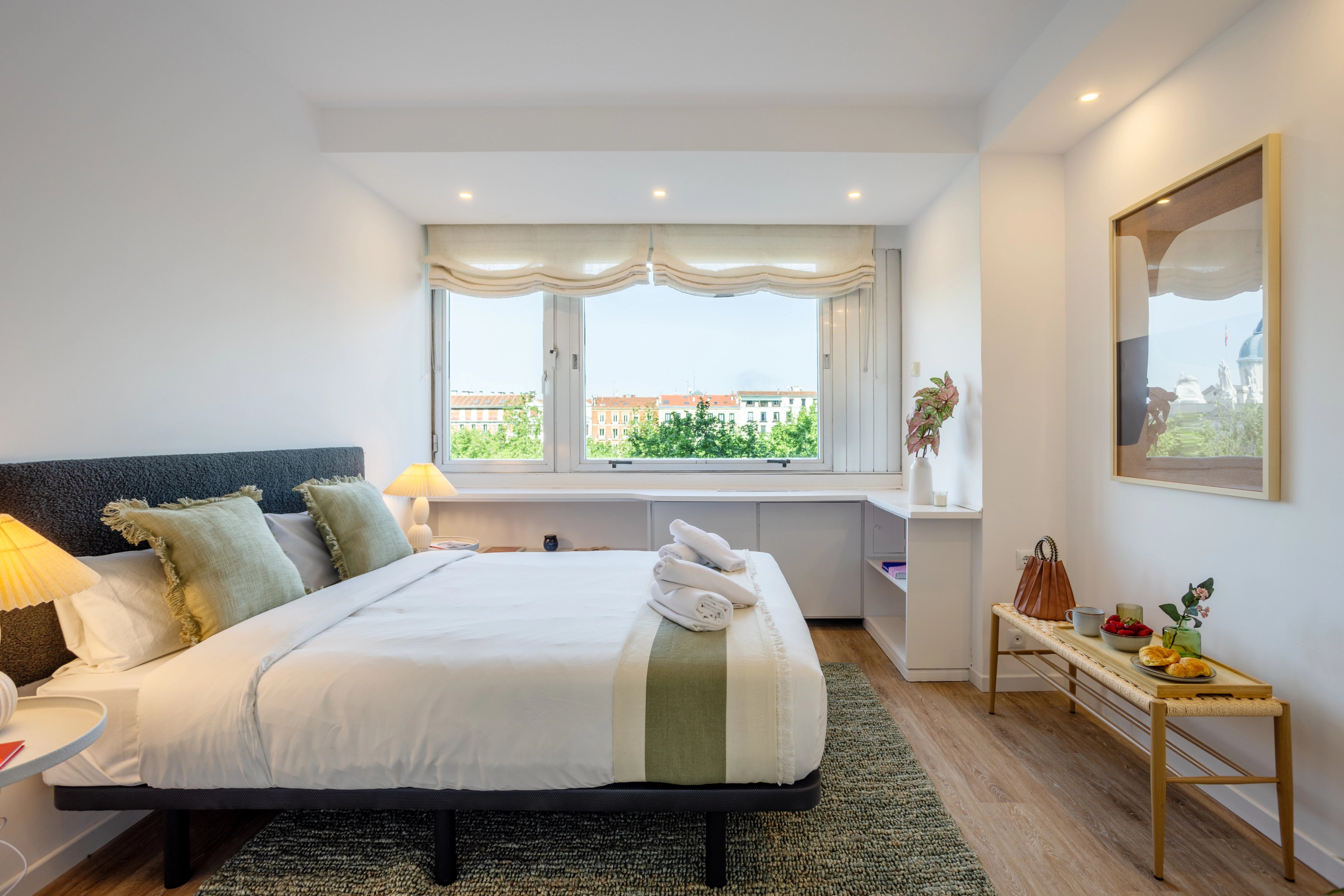 NESTIC - HERVÍAS - Dormitorio Apartamento amueblado con servicios