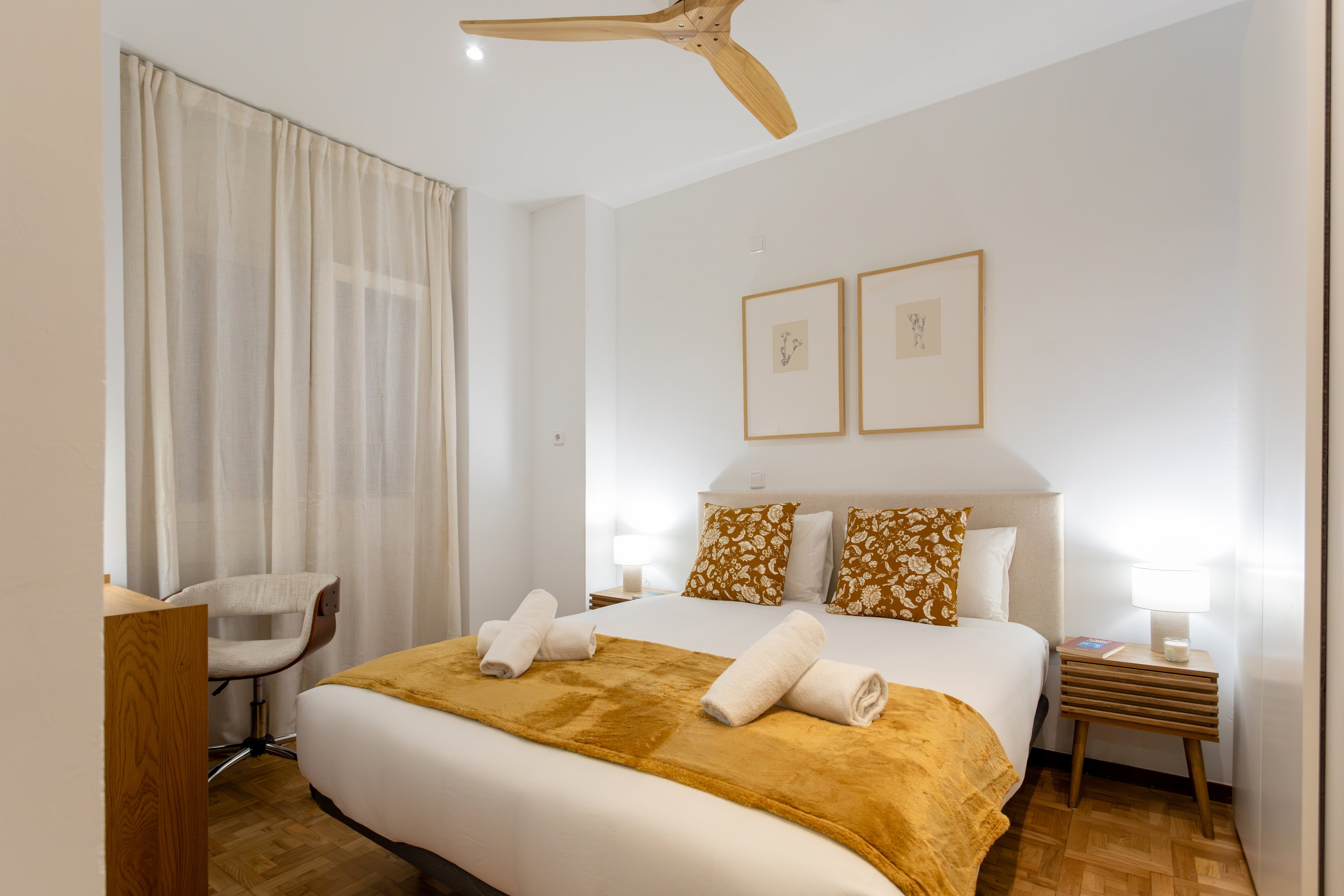 NESTIC - VILLAR - Bedroom 2 Furnished apartment with services