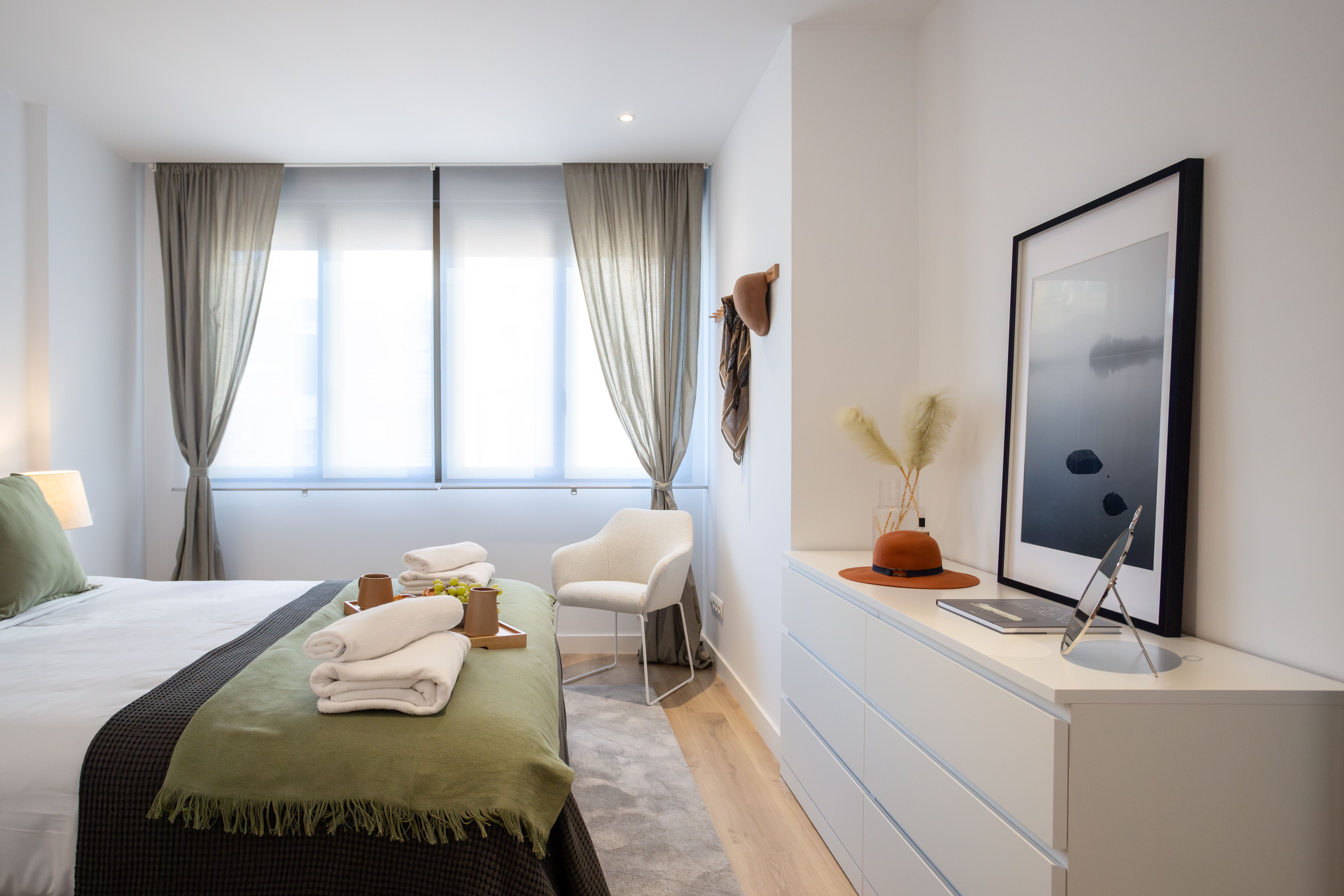 NESTIC - AURIA - Dormitorio apartamento amueblado con servicios