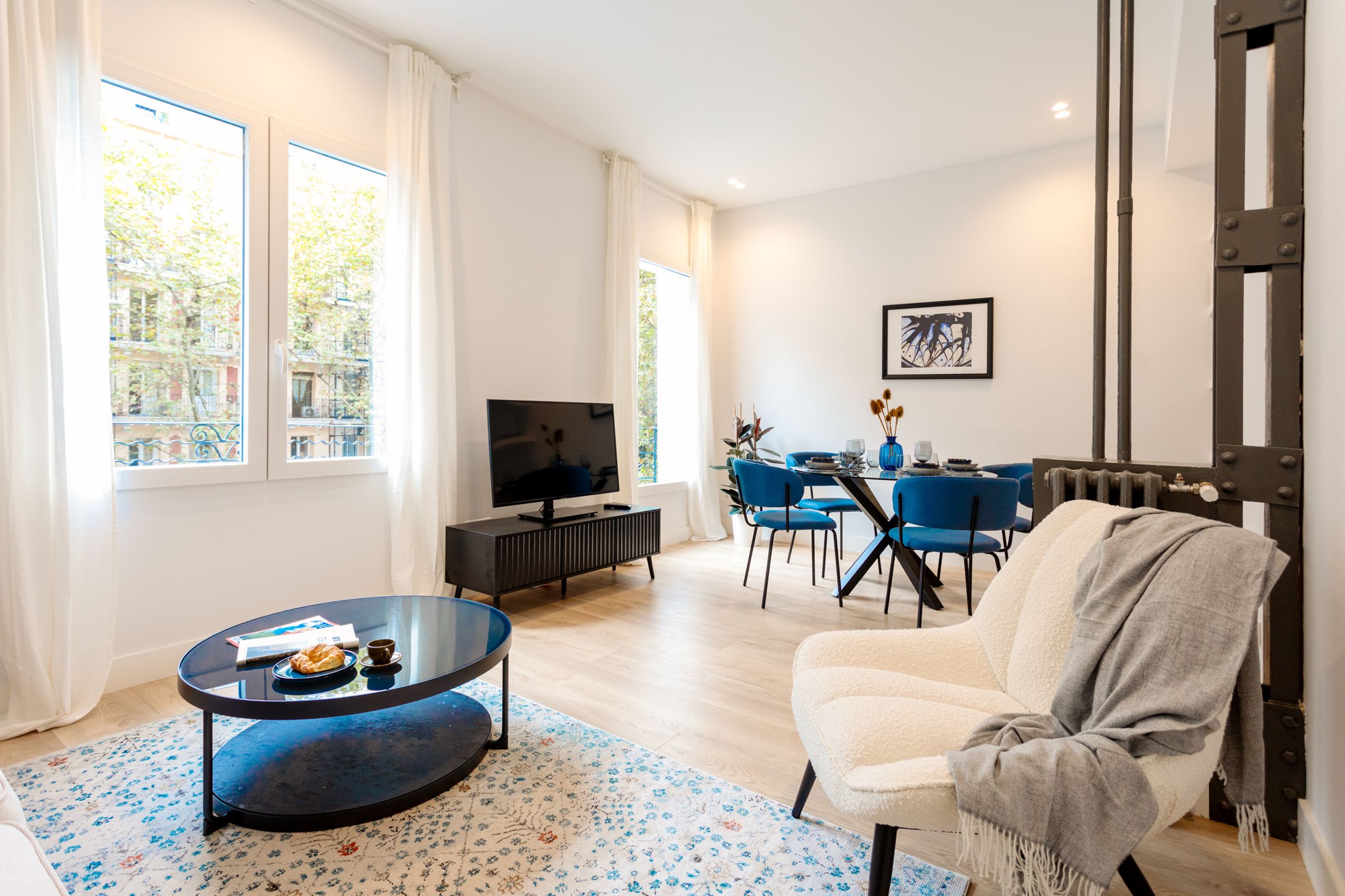 NESTIC - MENINA - Living room serviced apartment