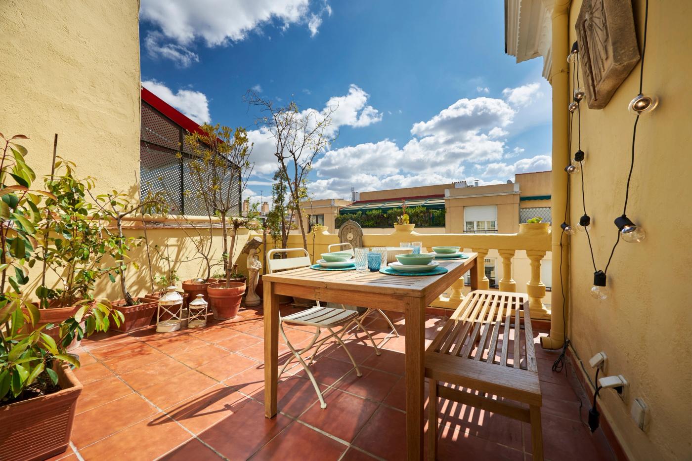 NESTIC - BRIGADIER - Terrace in penthouse in Salamanca Madrid