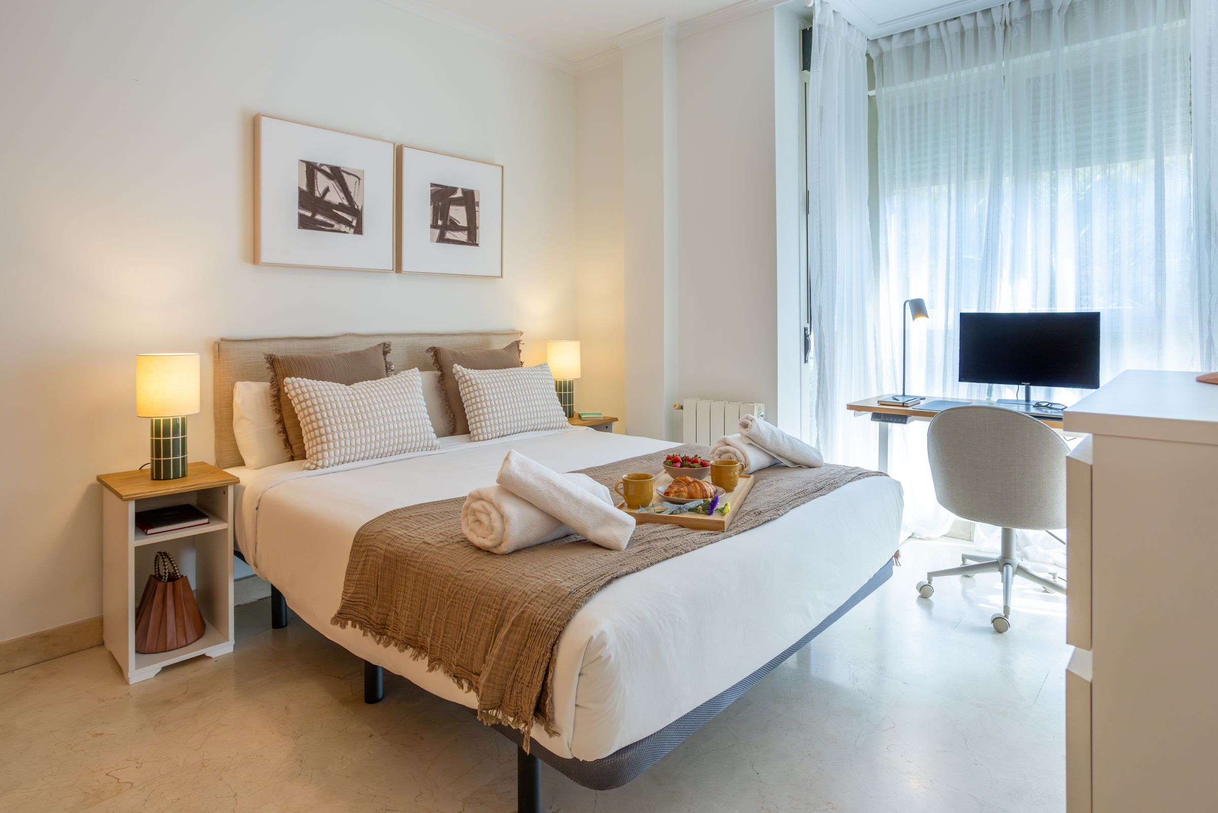 NESTIC - URUMEA - Bedroom 2 Furnished apartment with services
