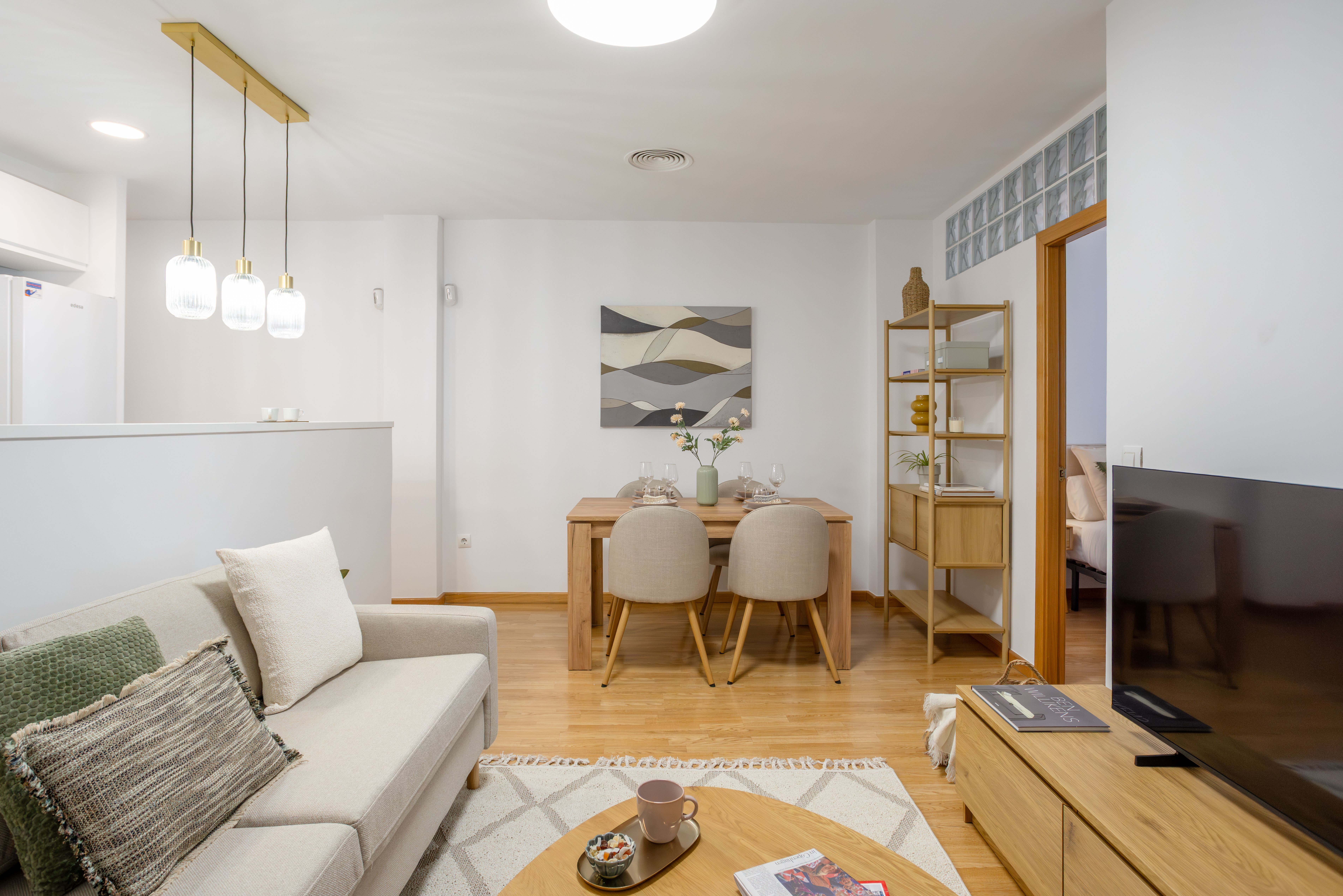 NESTIC - MERLO - Salón Apartamento amueblado con servicios