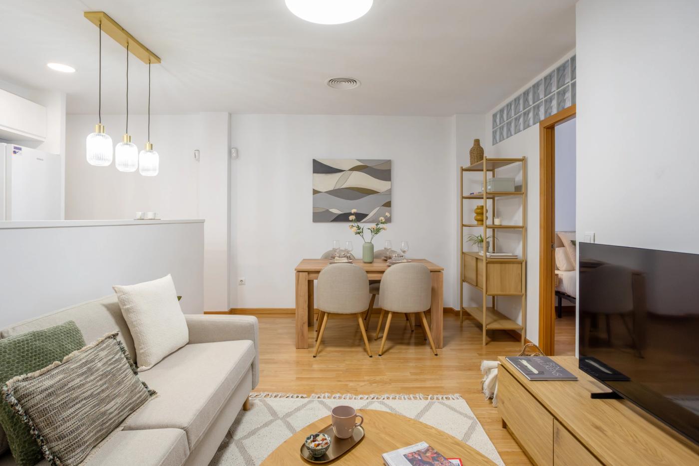 NESTIC - MERLO - Living room Furnished apartment with services