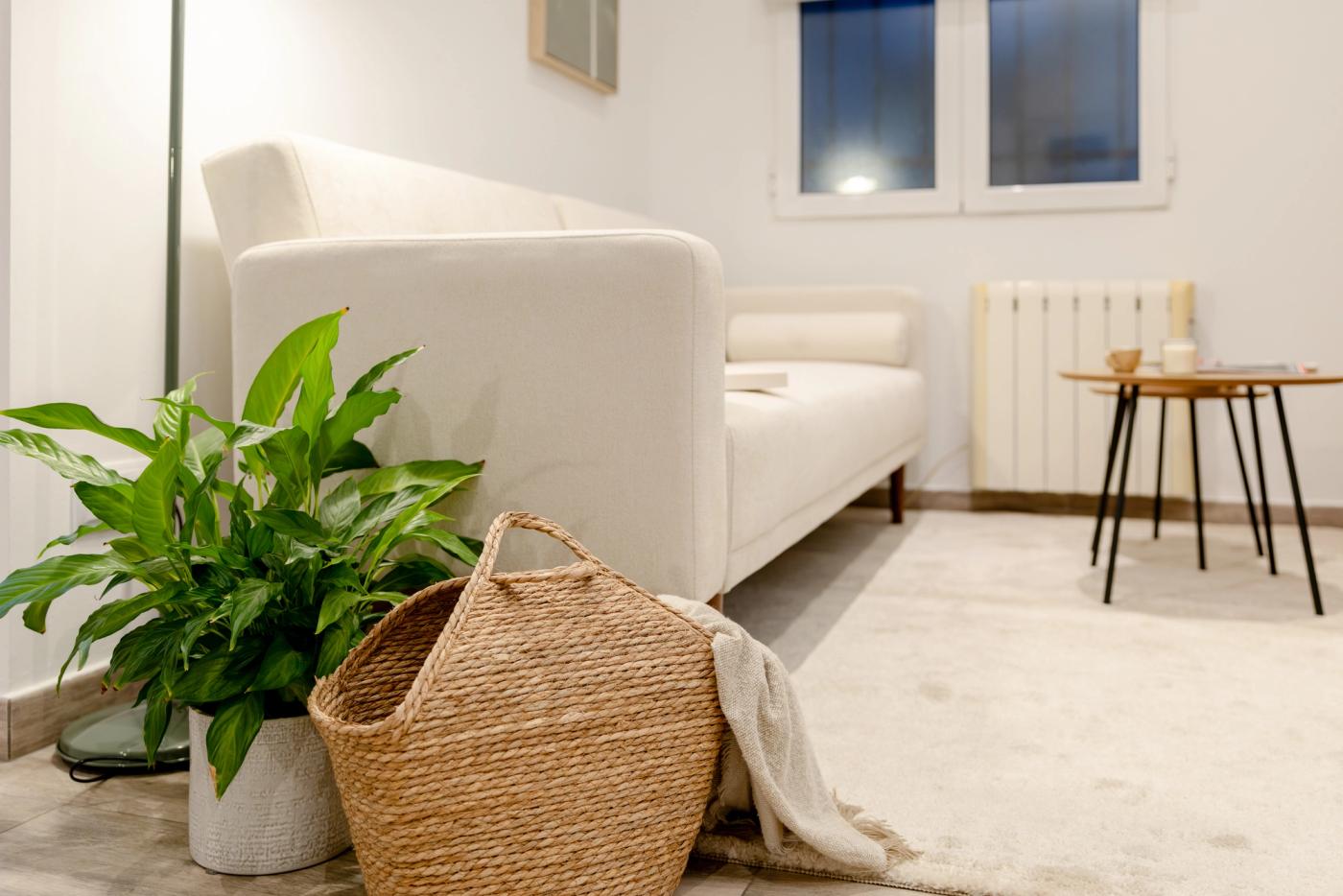 NESTIC - PONTONES - Living room furnished apartment with services