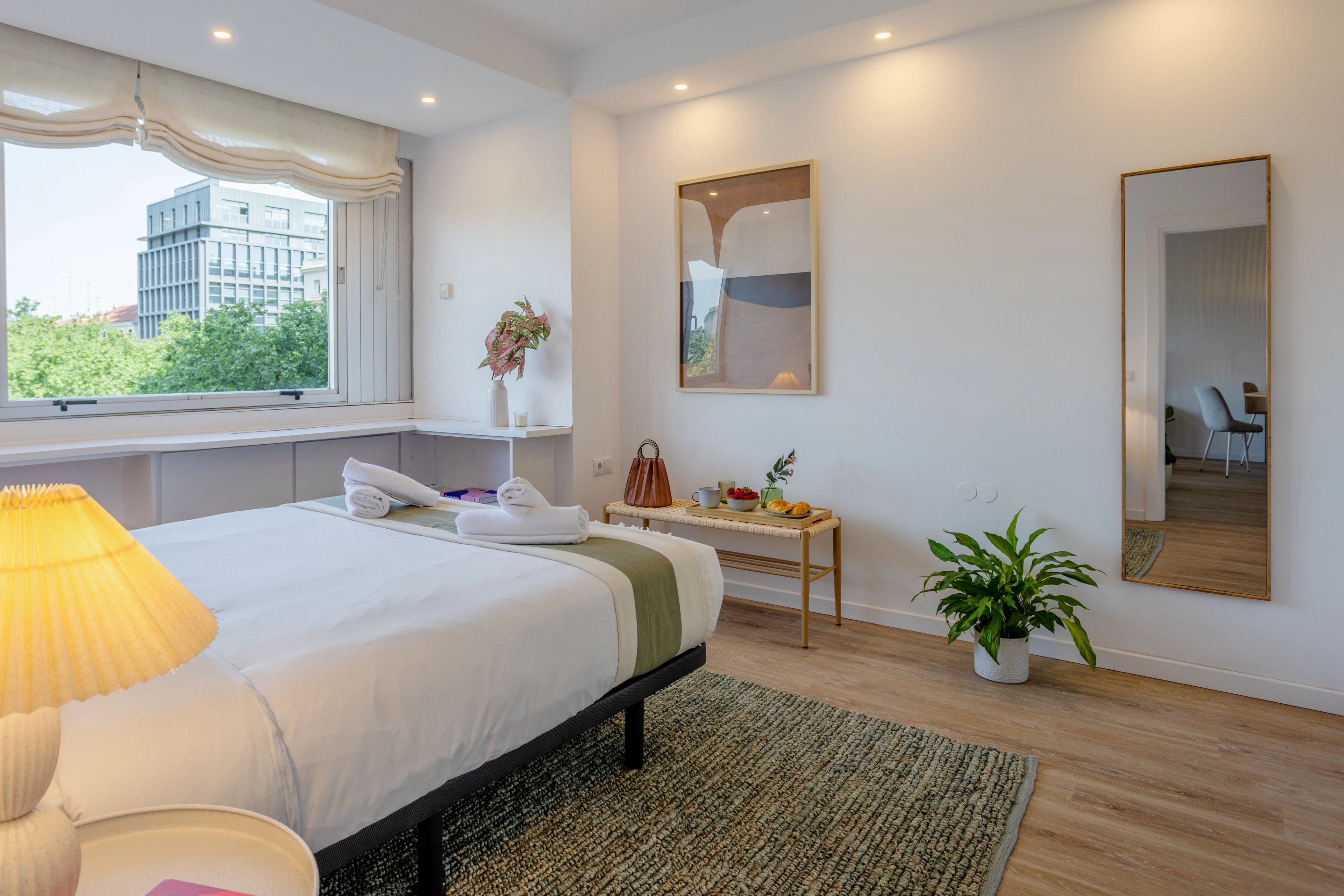 NESTIC - HERVÍAS - Dormitorio Apartamento amueblado con servicios