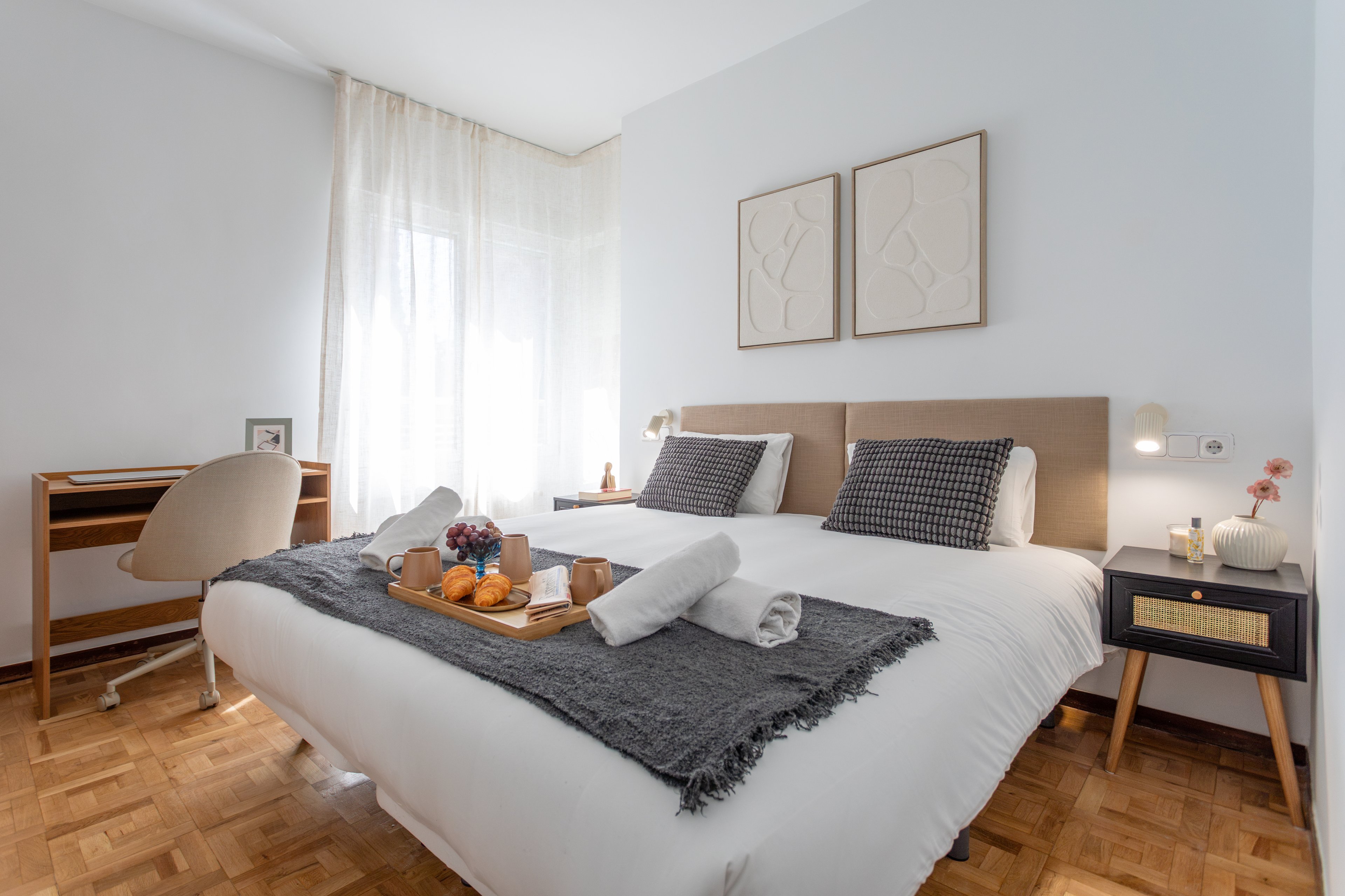 NESTIC - VILLAR - Bedroom 4 Furnished apartment with services