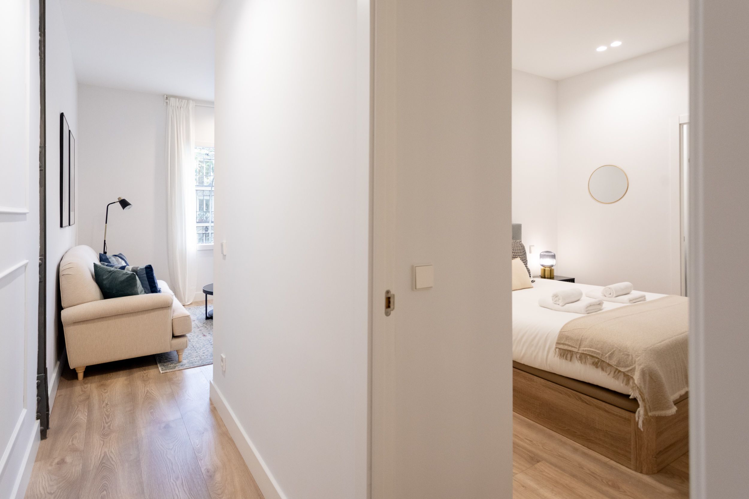 NESTIC - MENINA - Dormitorio apartamento amueblado con servicios