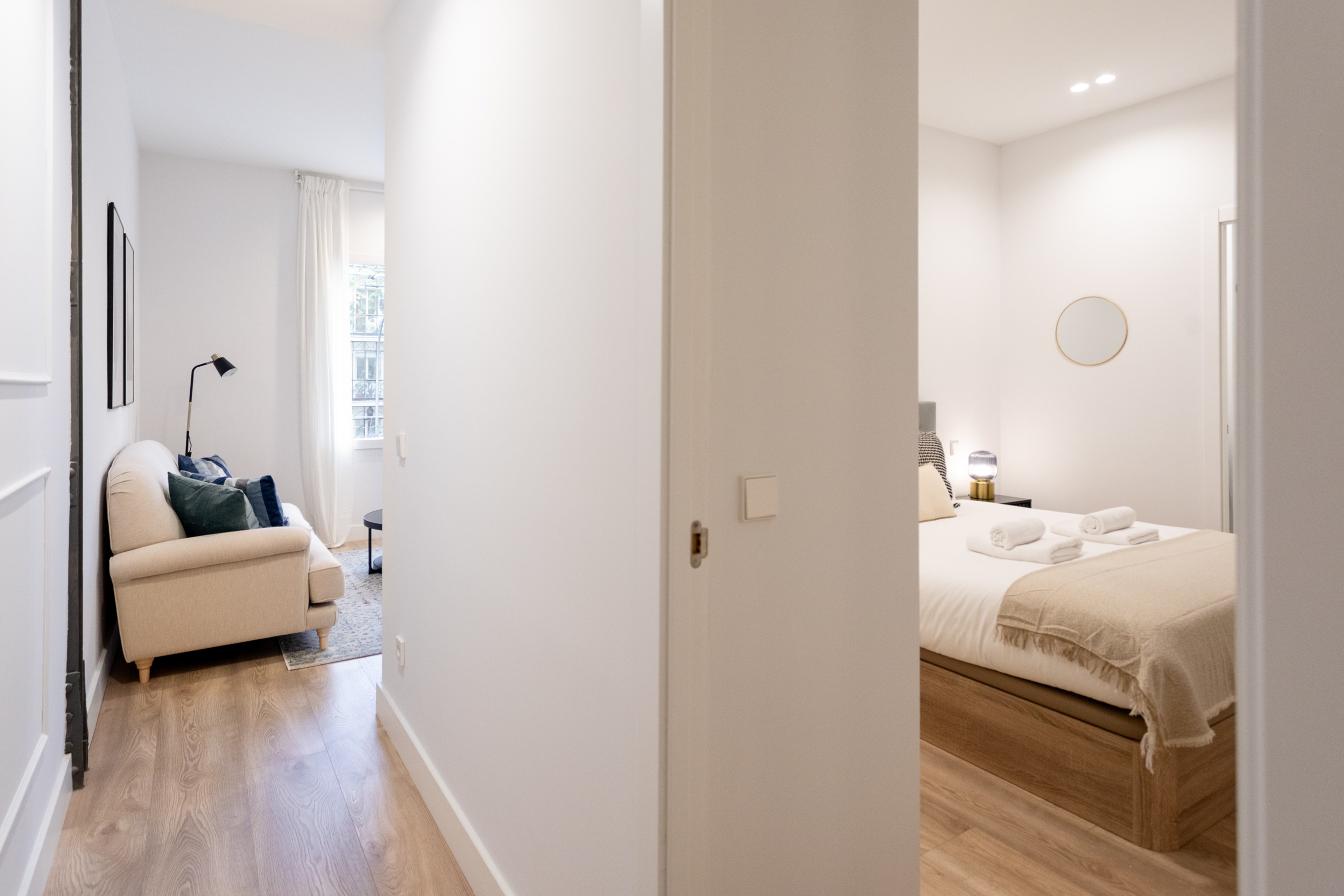 NESTIC - MENINA - Dormitorio apartamento amueblado con servicios