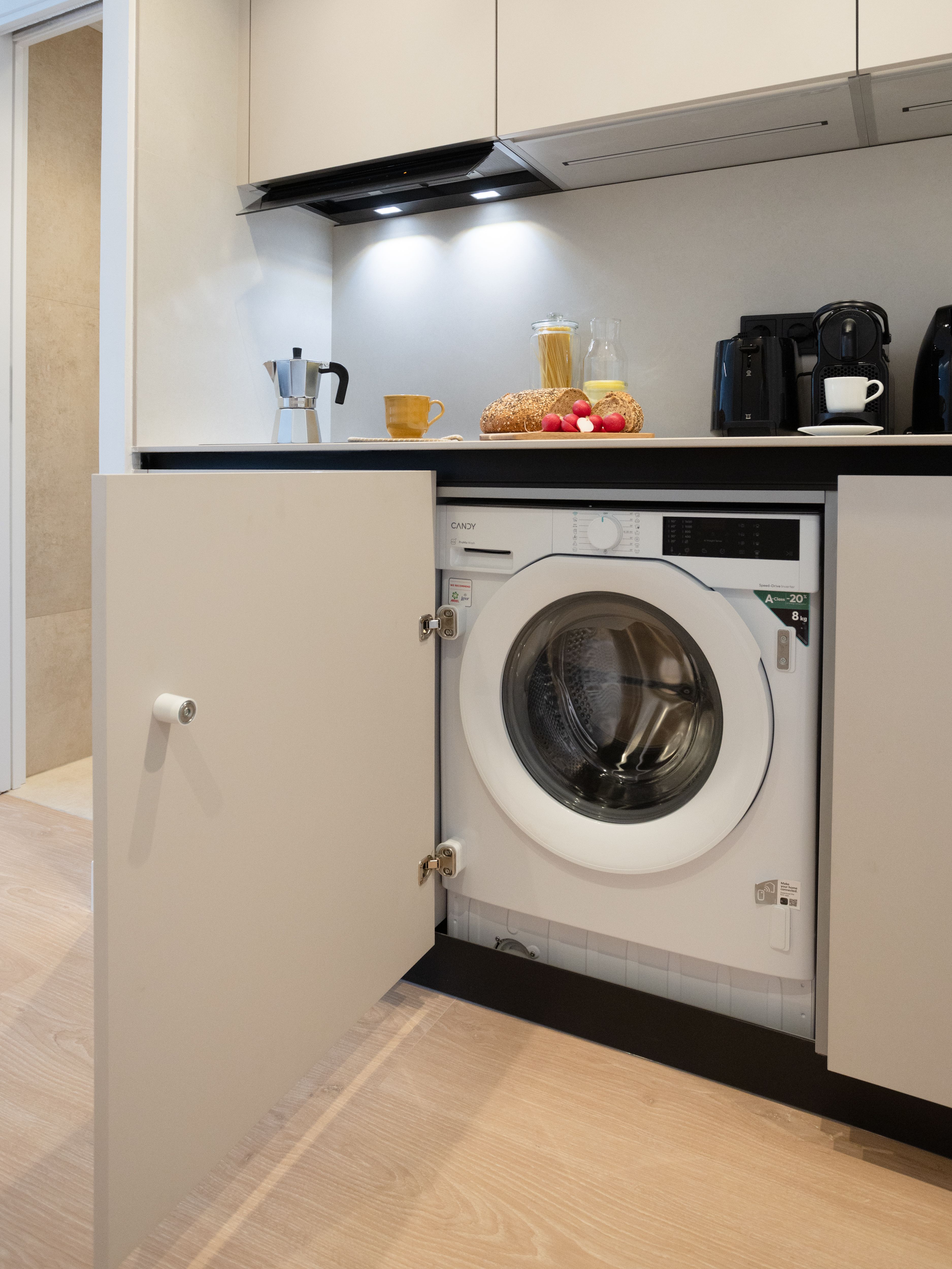 NESTIC - TAINO - Kitchen - Washing Machine Furnished apartment with services