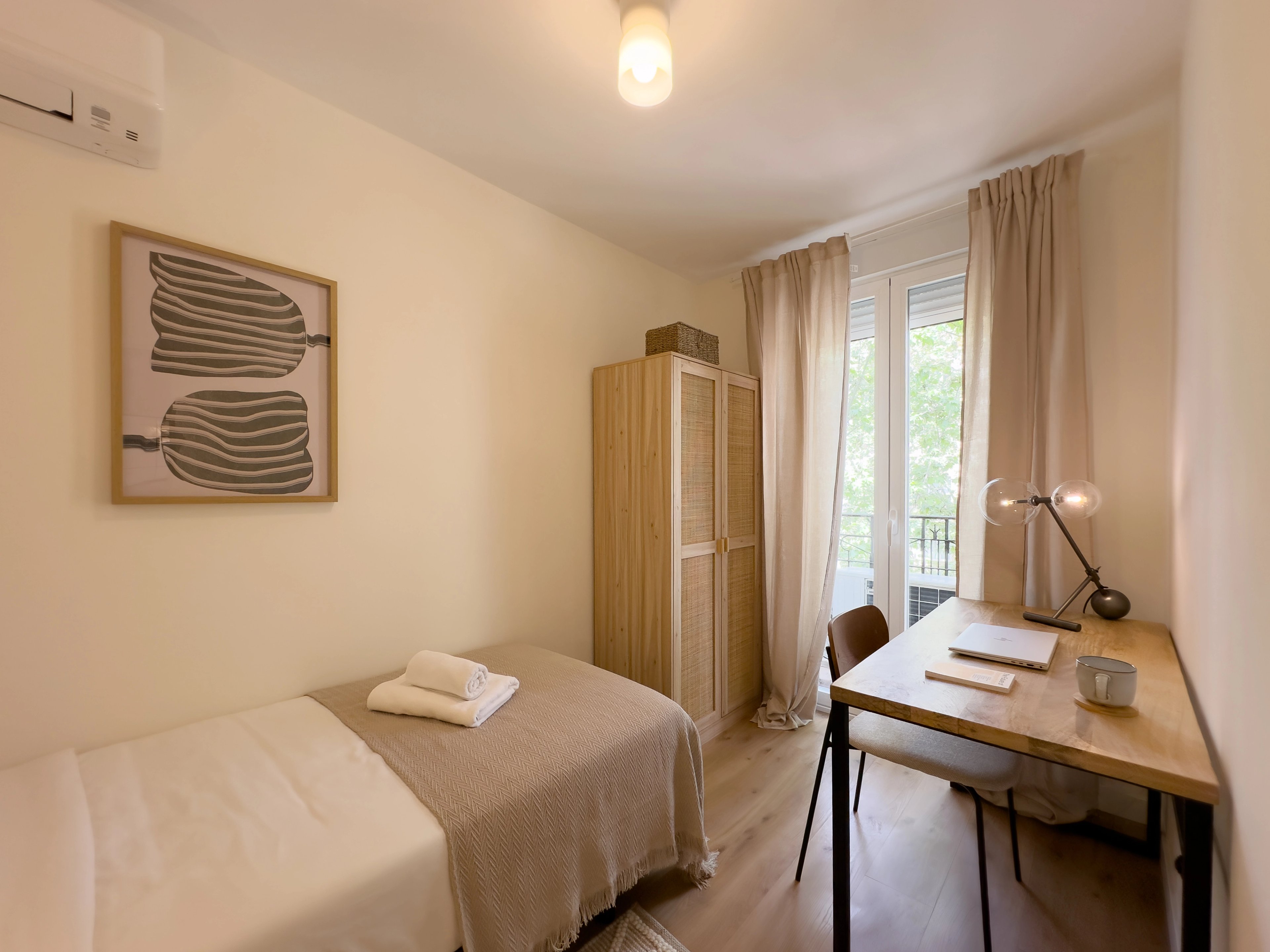 NESTIC - MURGA - Dormitorio 1 Apartamento amueblado con servicios
