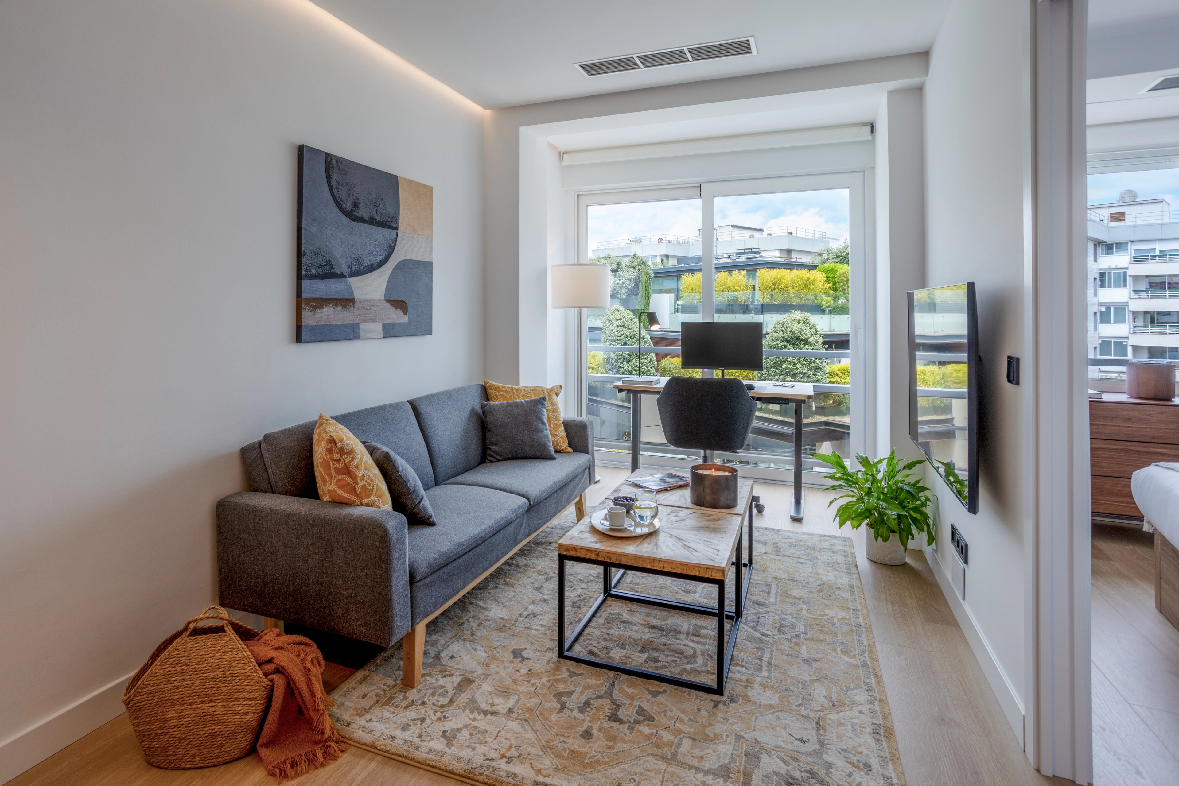 NESTIC - TAINO - Salón Apartamento amueblado con servicios