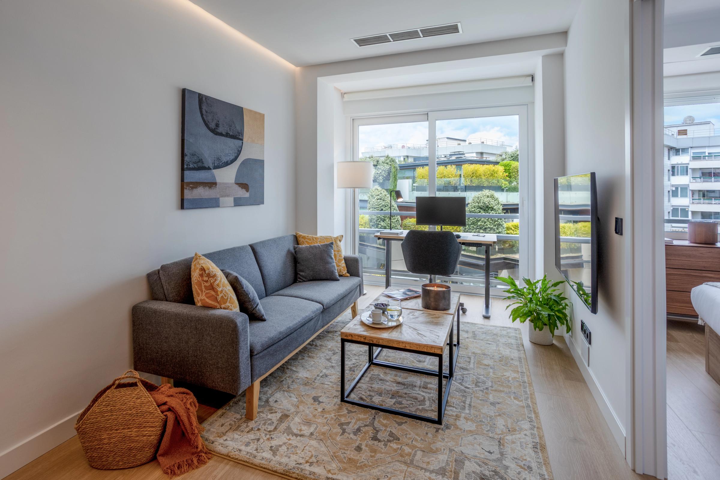 NESTIC - TAINO - Salón Apartamento amueblado con servicios