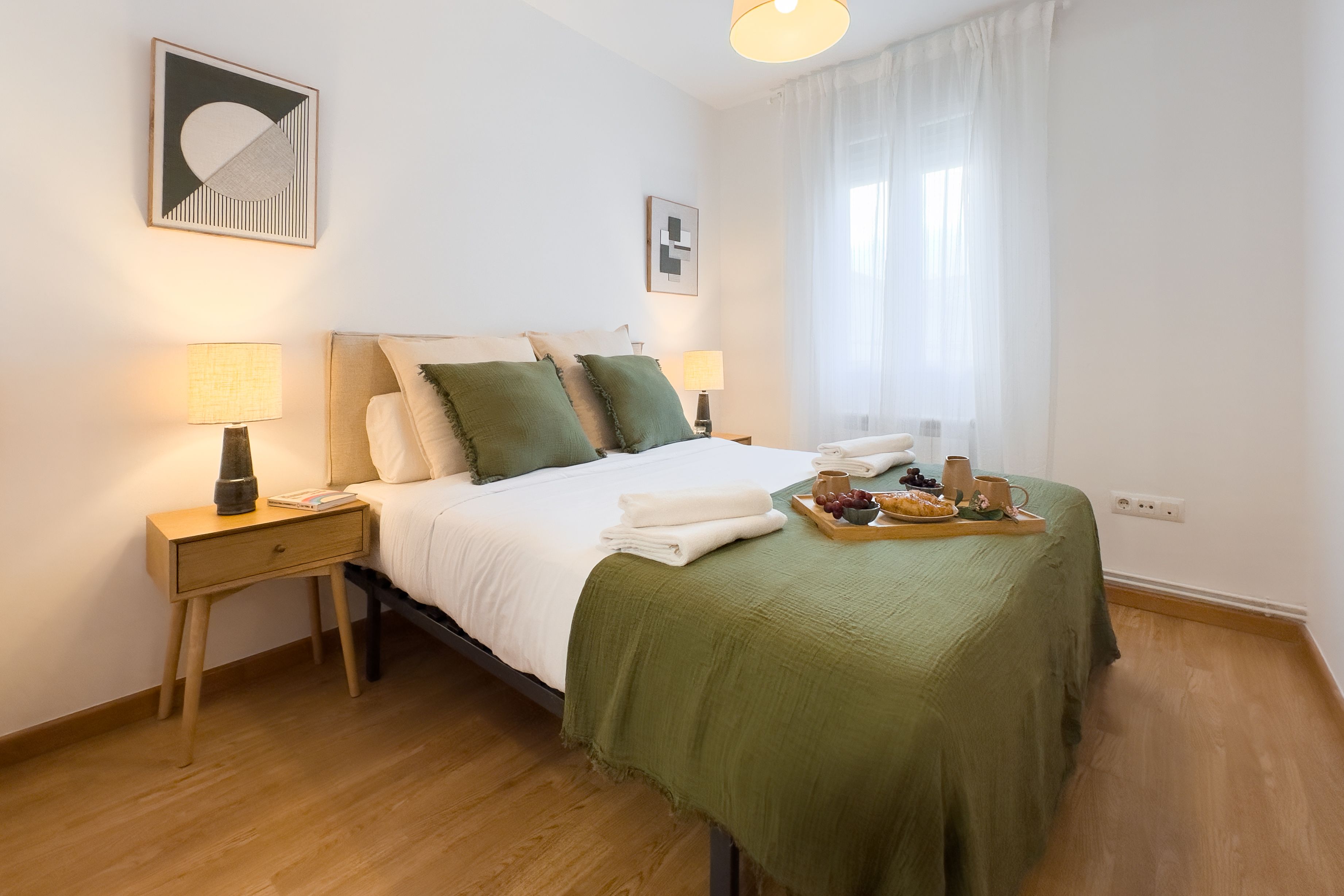 NESTIC - MERLO - Dormitorio Apartamento amueblado con servicios