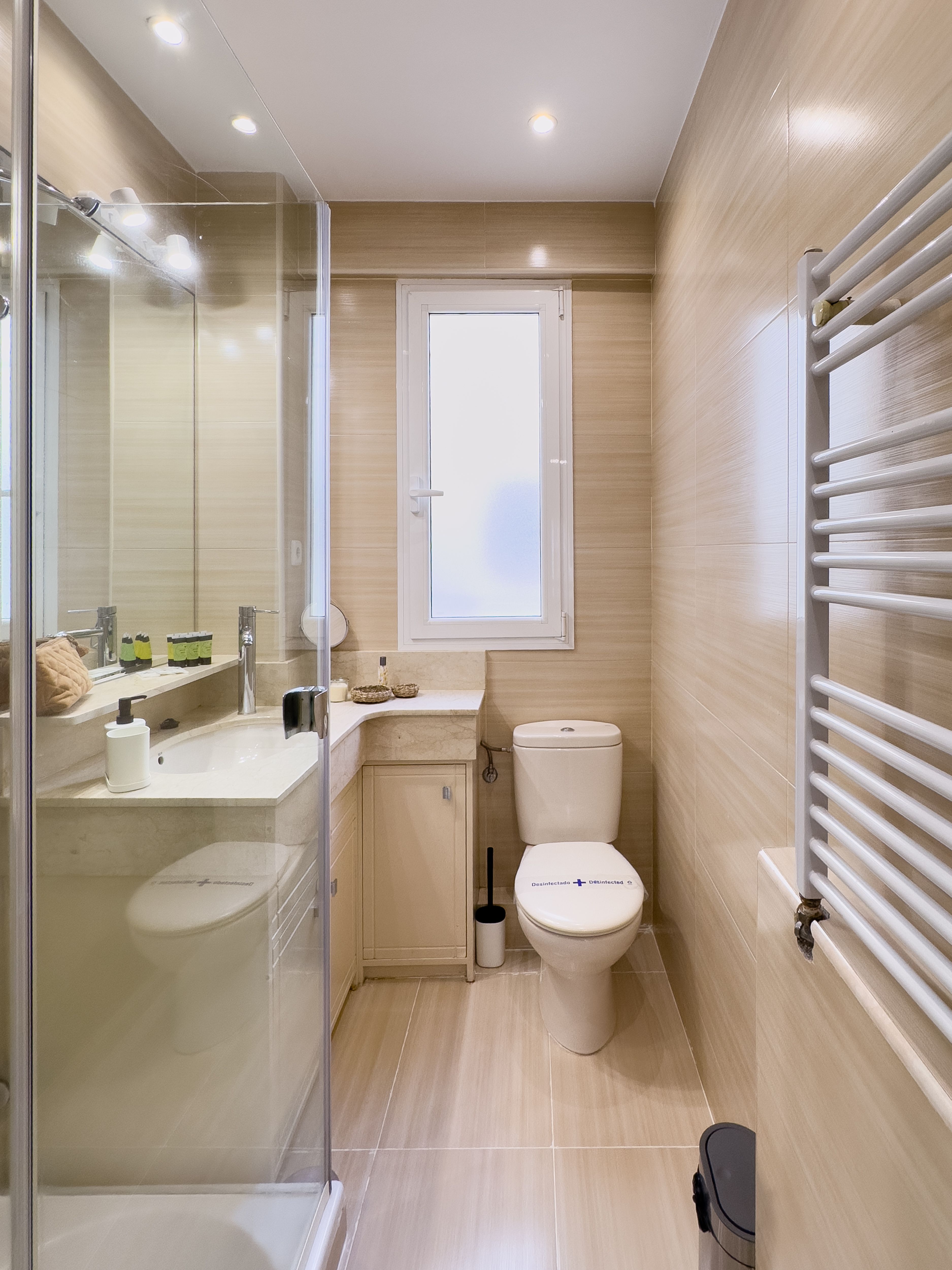NESTIC - ALCAÑICES - Baño Apartamento amueblado con servicios
