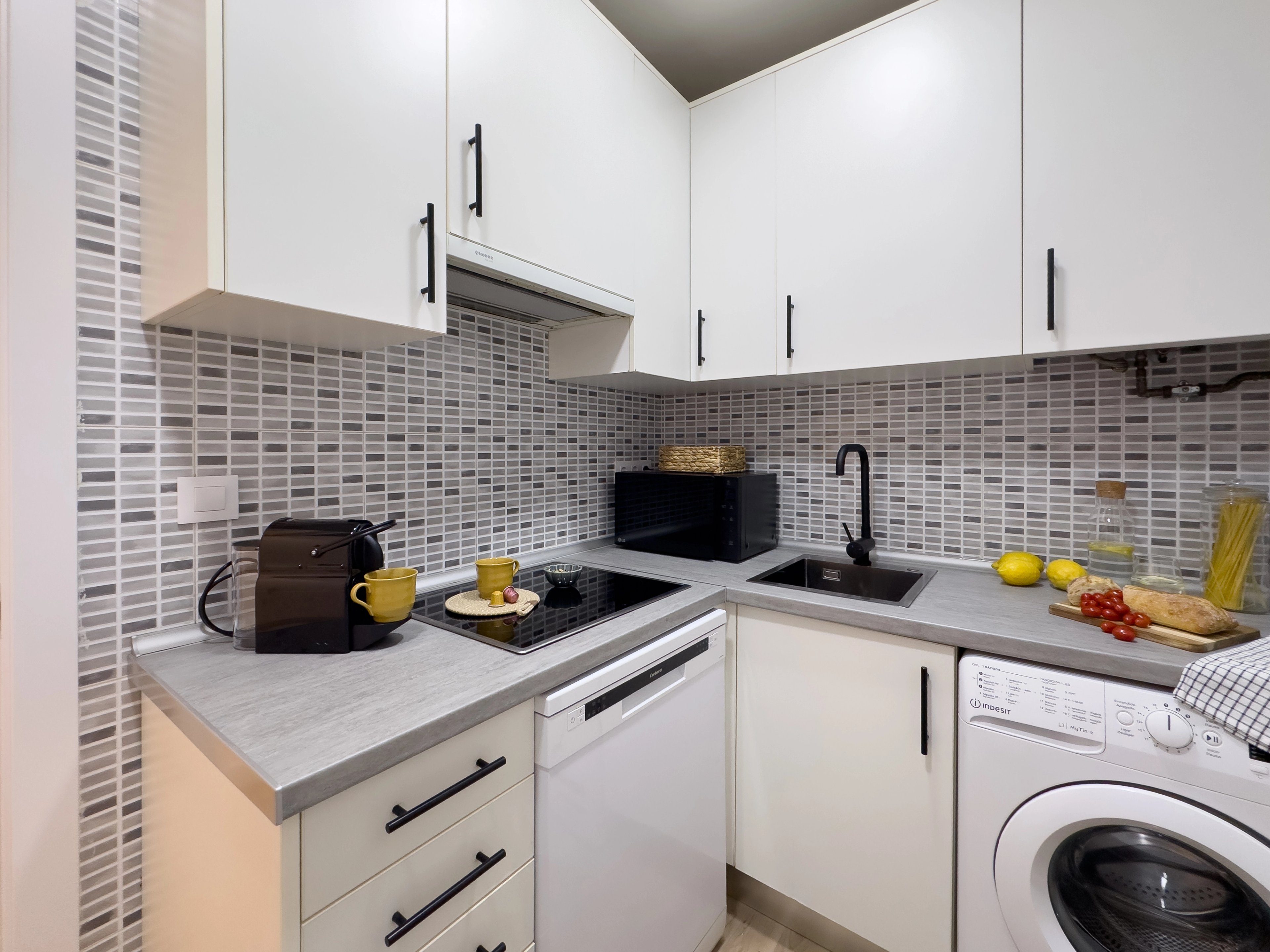 NESTIC - MERELLE - Cocina Apartamento amueblado con servicios