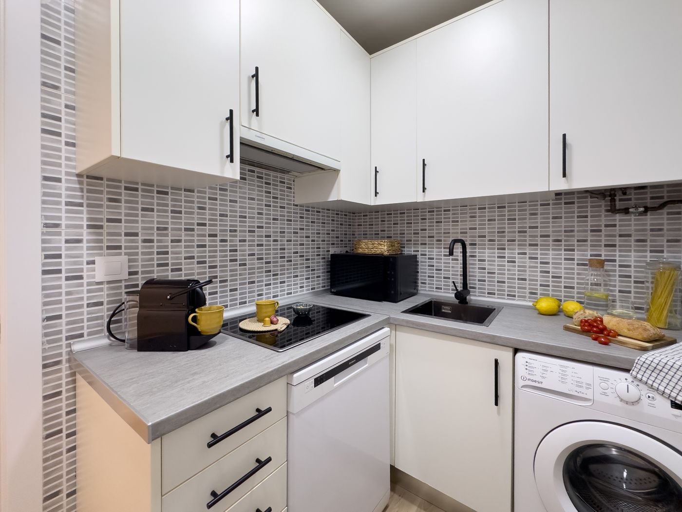 NESTIC - MERELLE - Cocina Apartamento amueblado con servicios