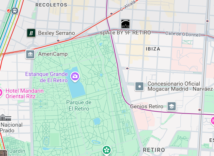 Screenshot google maps