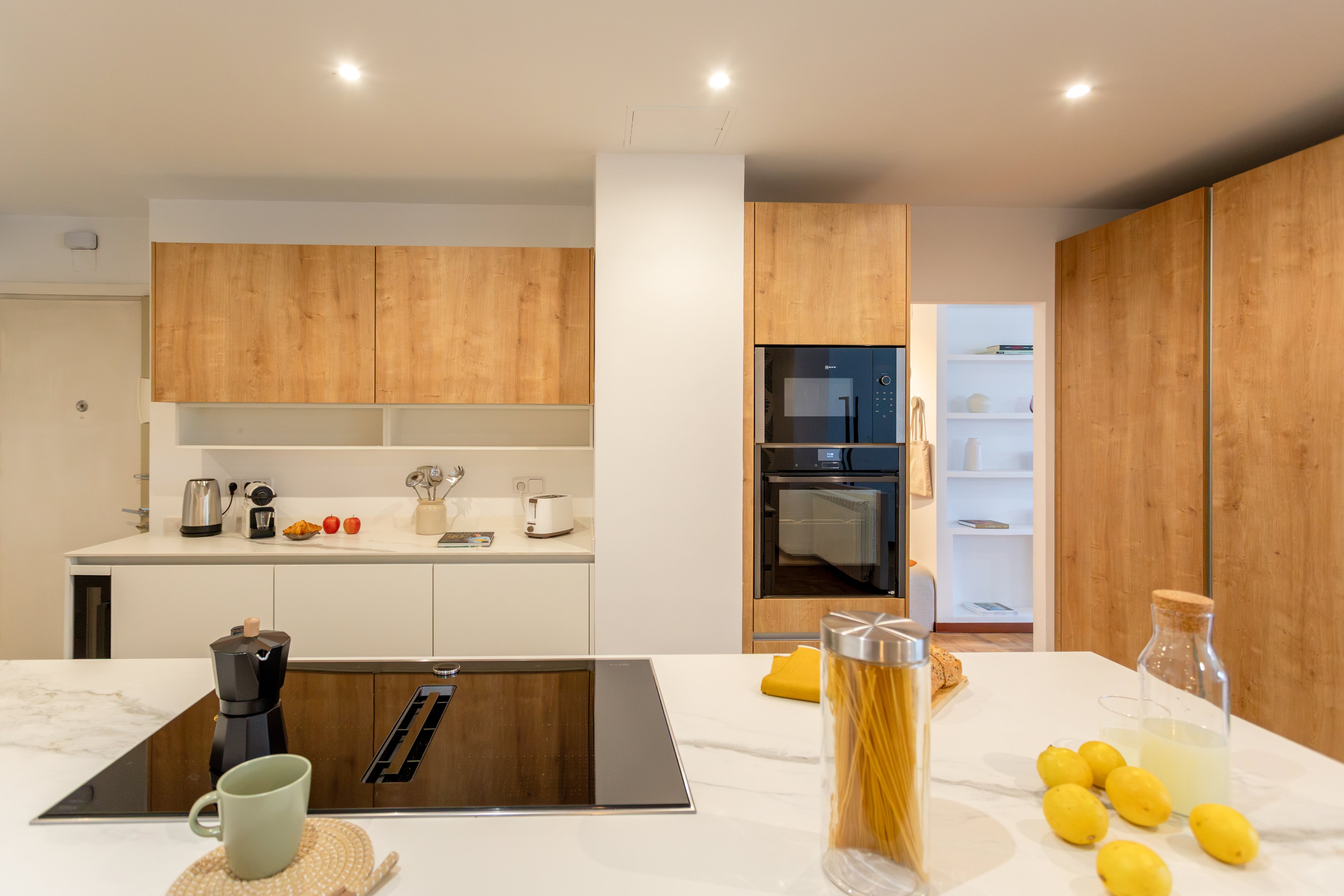 NESTIC - VILLAR - Kitchen Furnished apartment with services