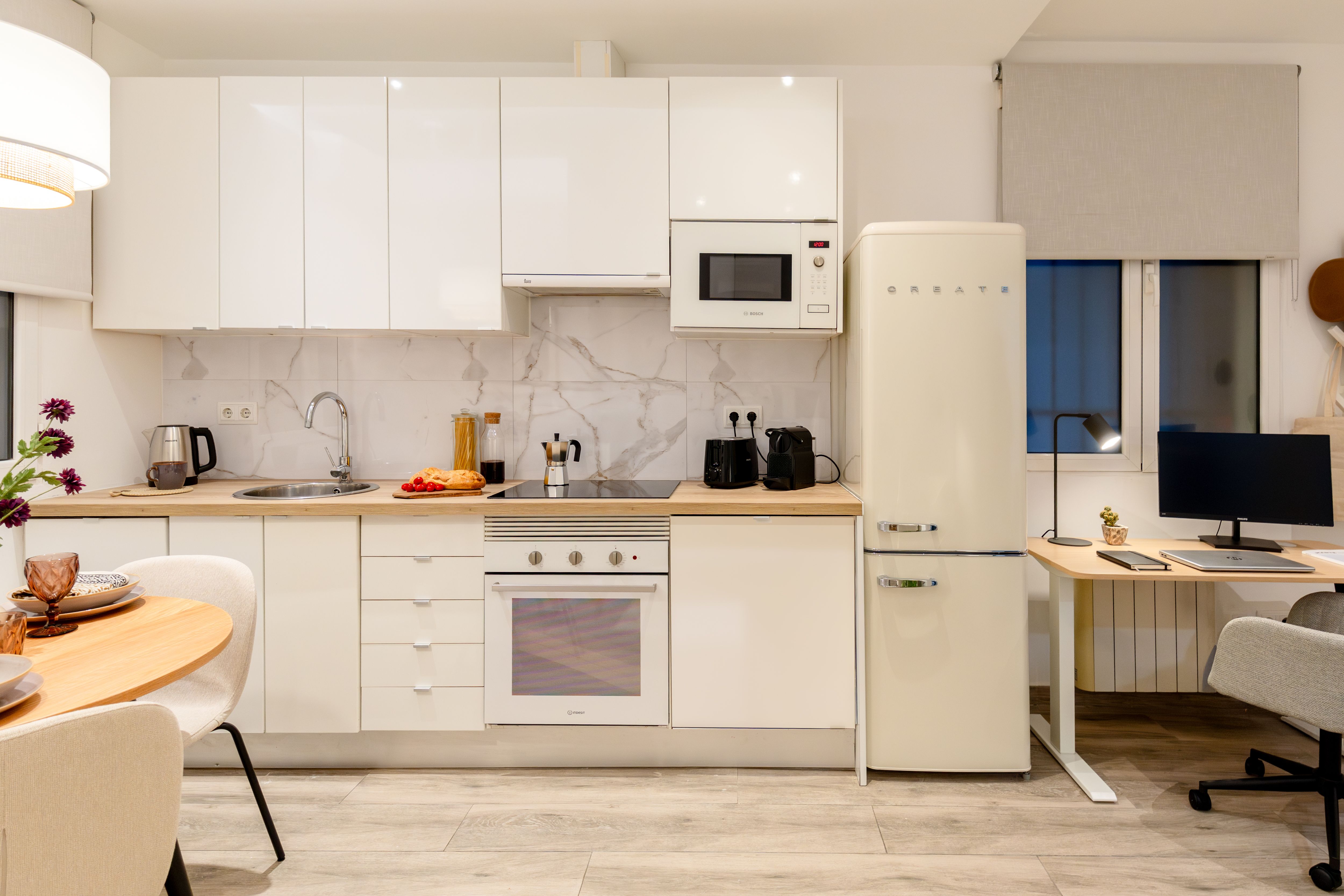 NESTIC - PONTONES - Cocina apartamento amueblado con servicios