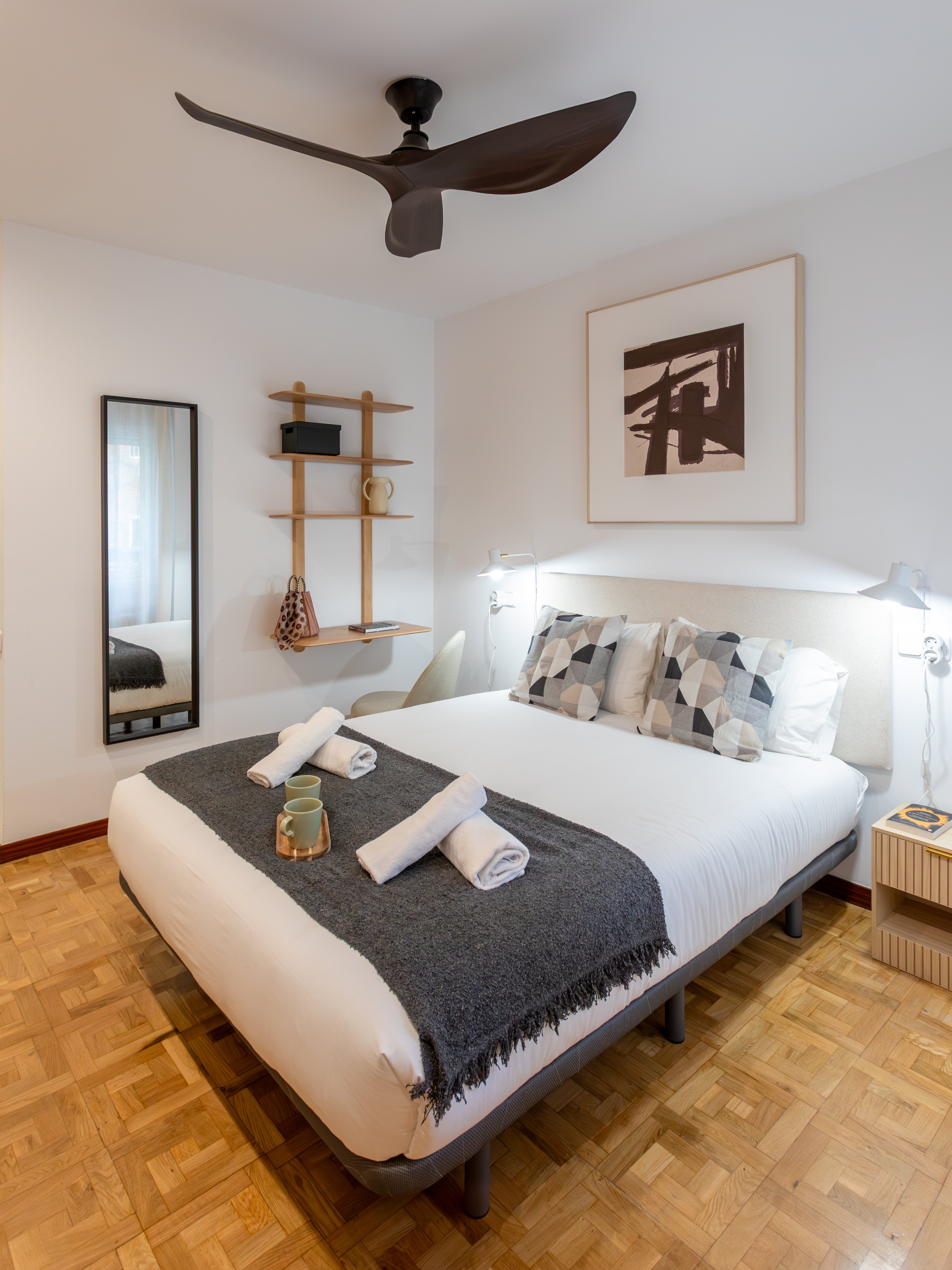 NESTIC - VILLAR - Bedroom 3 Furnished apartment with services