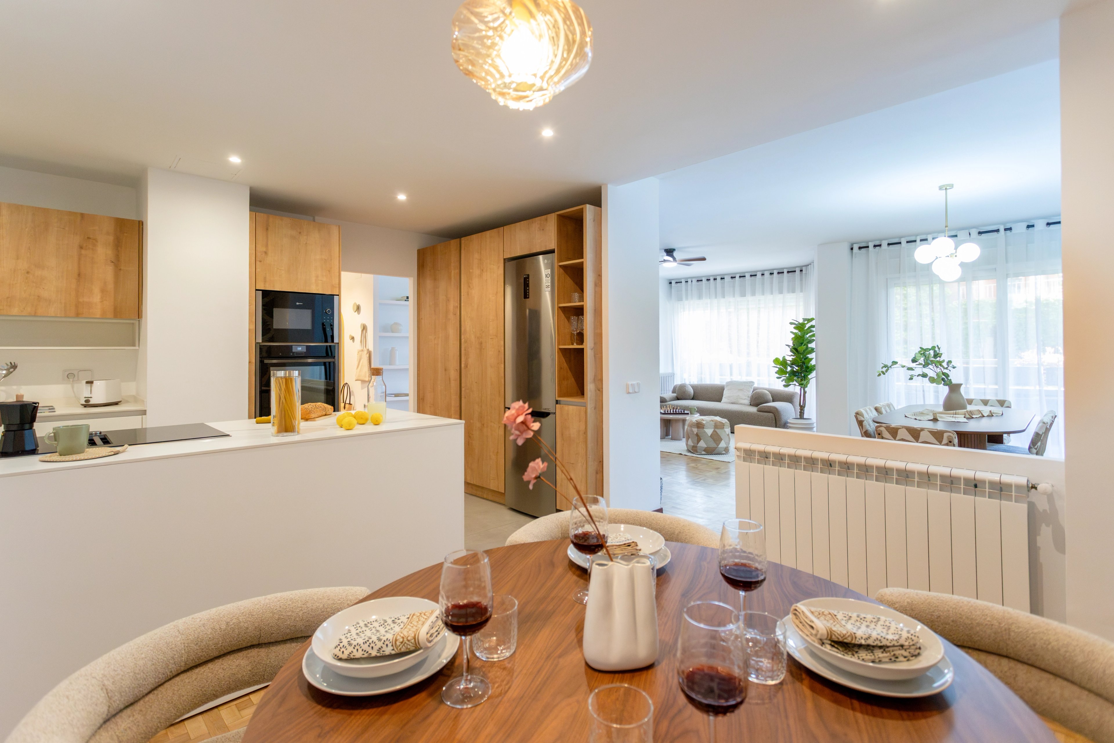 NESTIC - VILLAR - Kitchen Furnished apartment with services