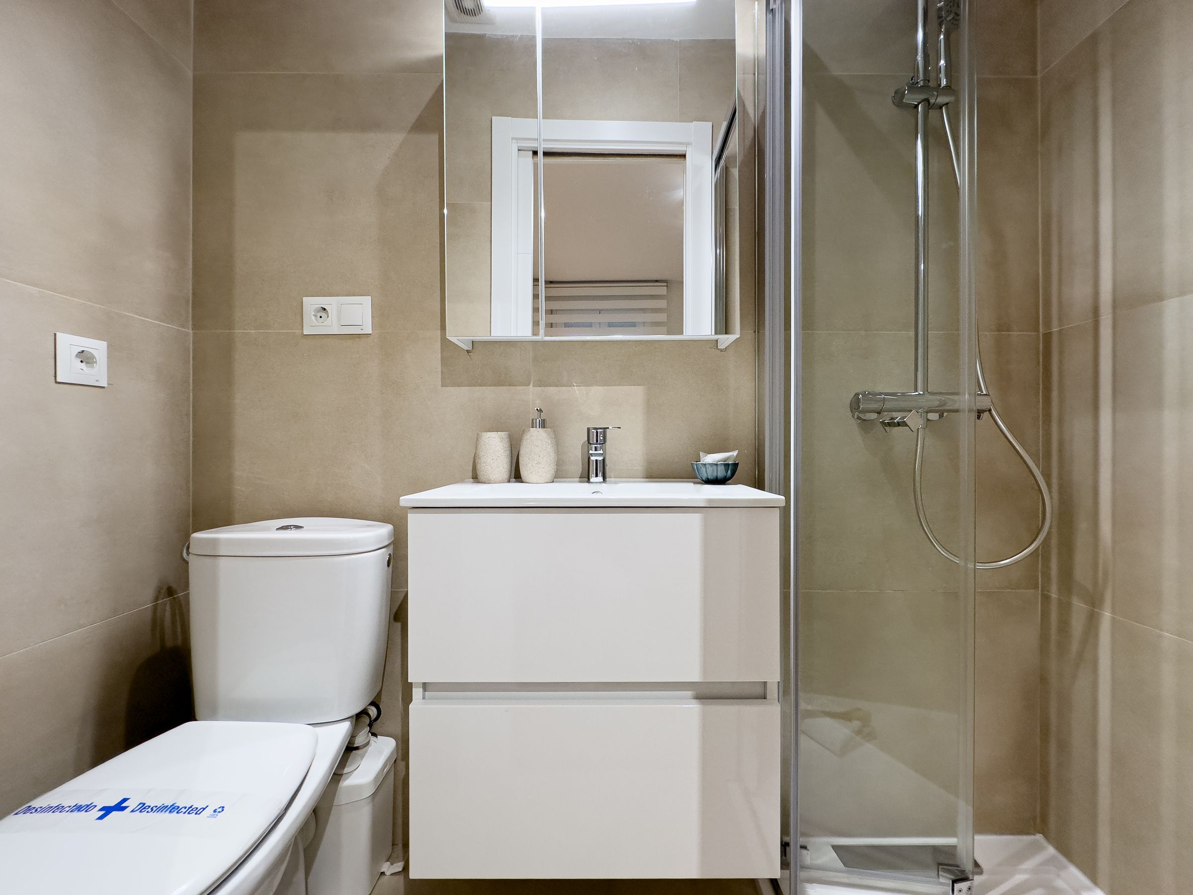 NESTIC - MURGA - Baño Apartamento amueblado con servicios