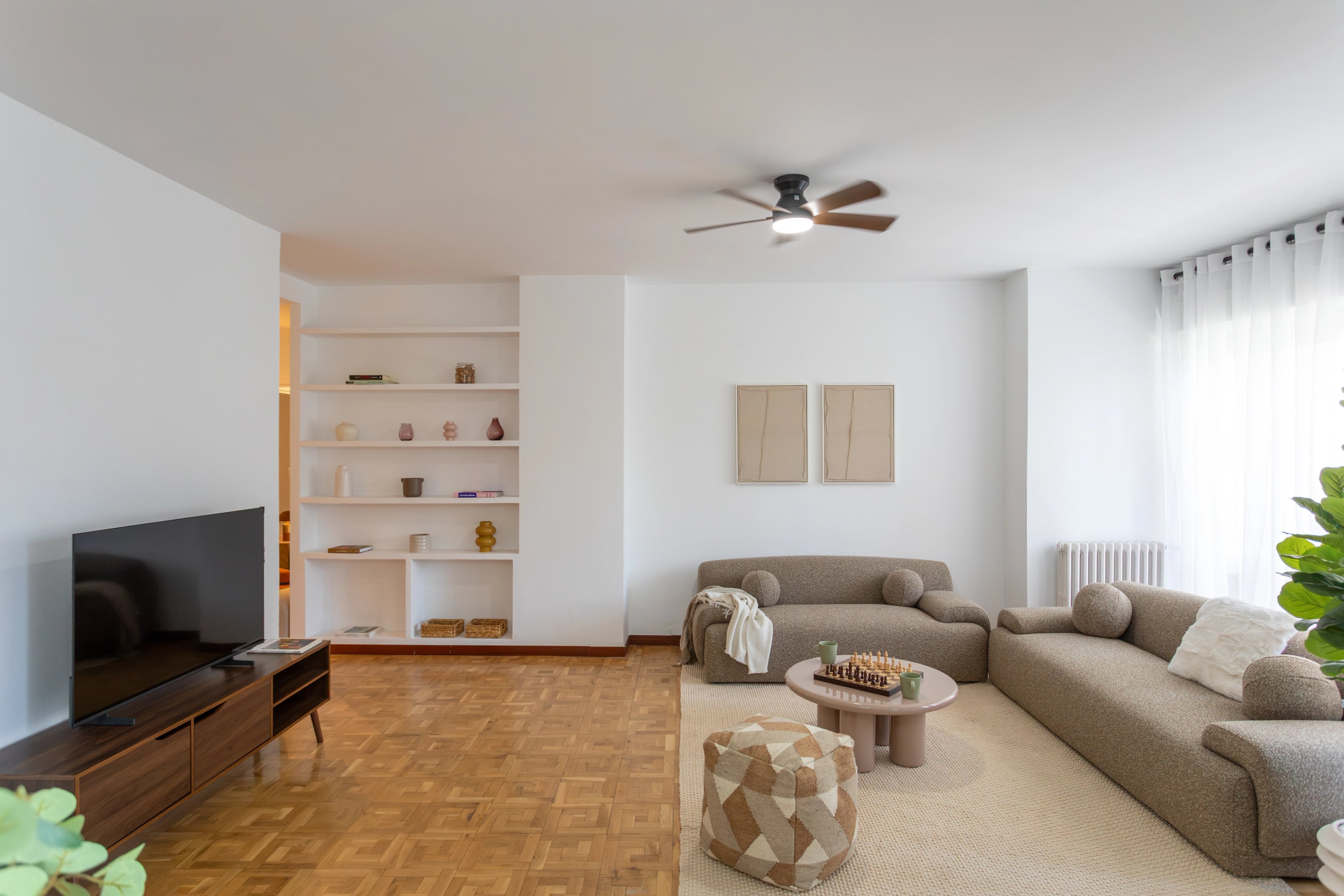 NESTIC - VILLAR - Living room Furnished apartment with services