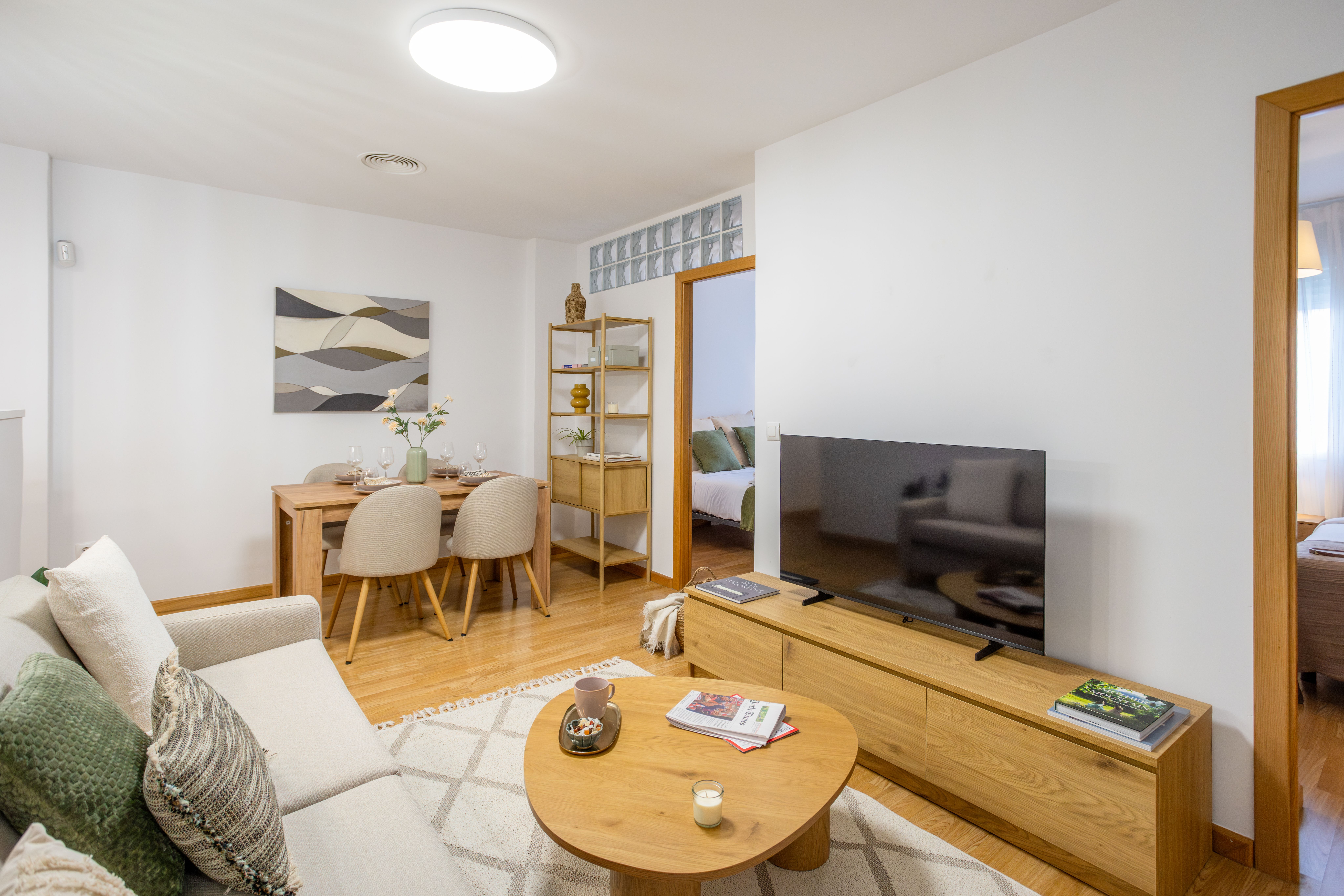 NESTIC - MERLO - Salón Apartamento amueblado con servicios