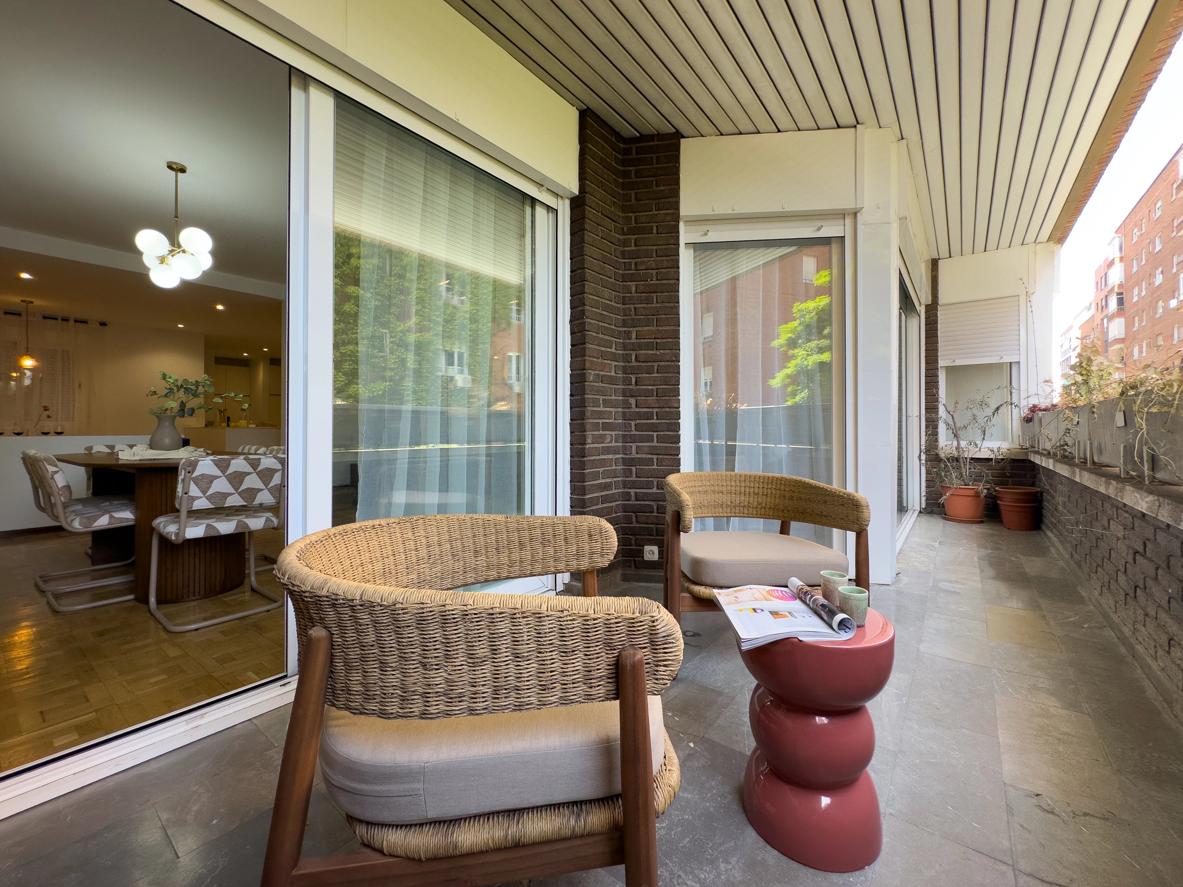 NESTIC - VILLAR - Terrace Furnished apartment with services