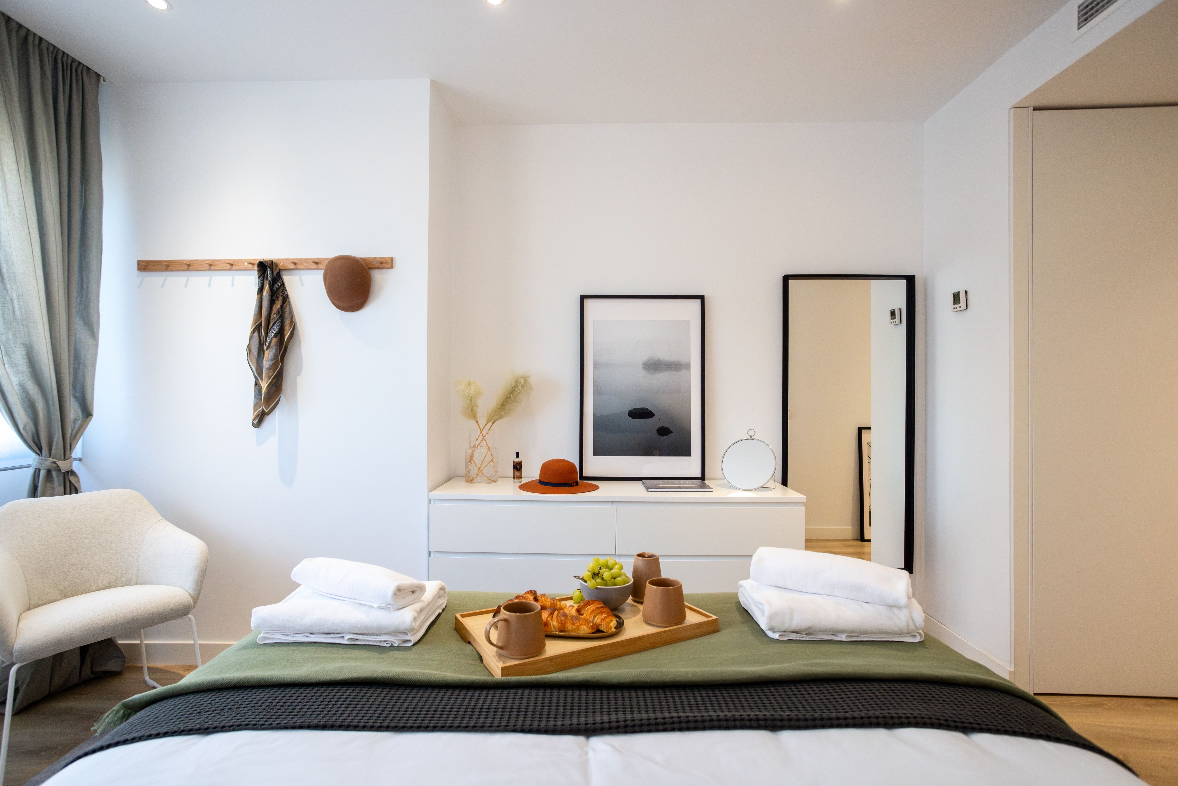 NESTIC - AURIA - Dormitorio apartamento amueblado con servicios