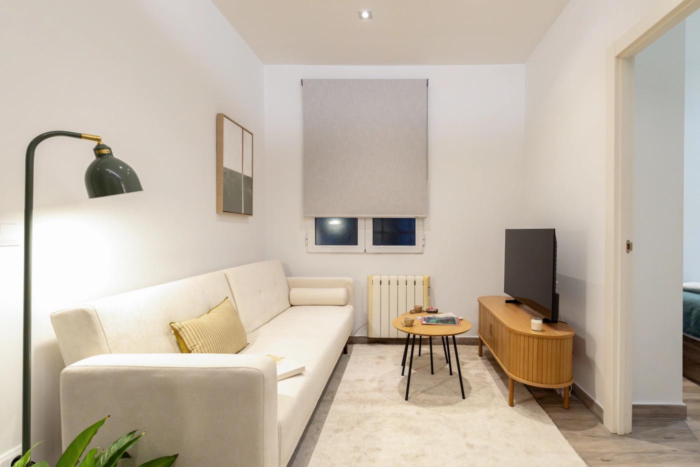 NESTIC - PONTONES - Living room furnished apartment with services