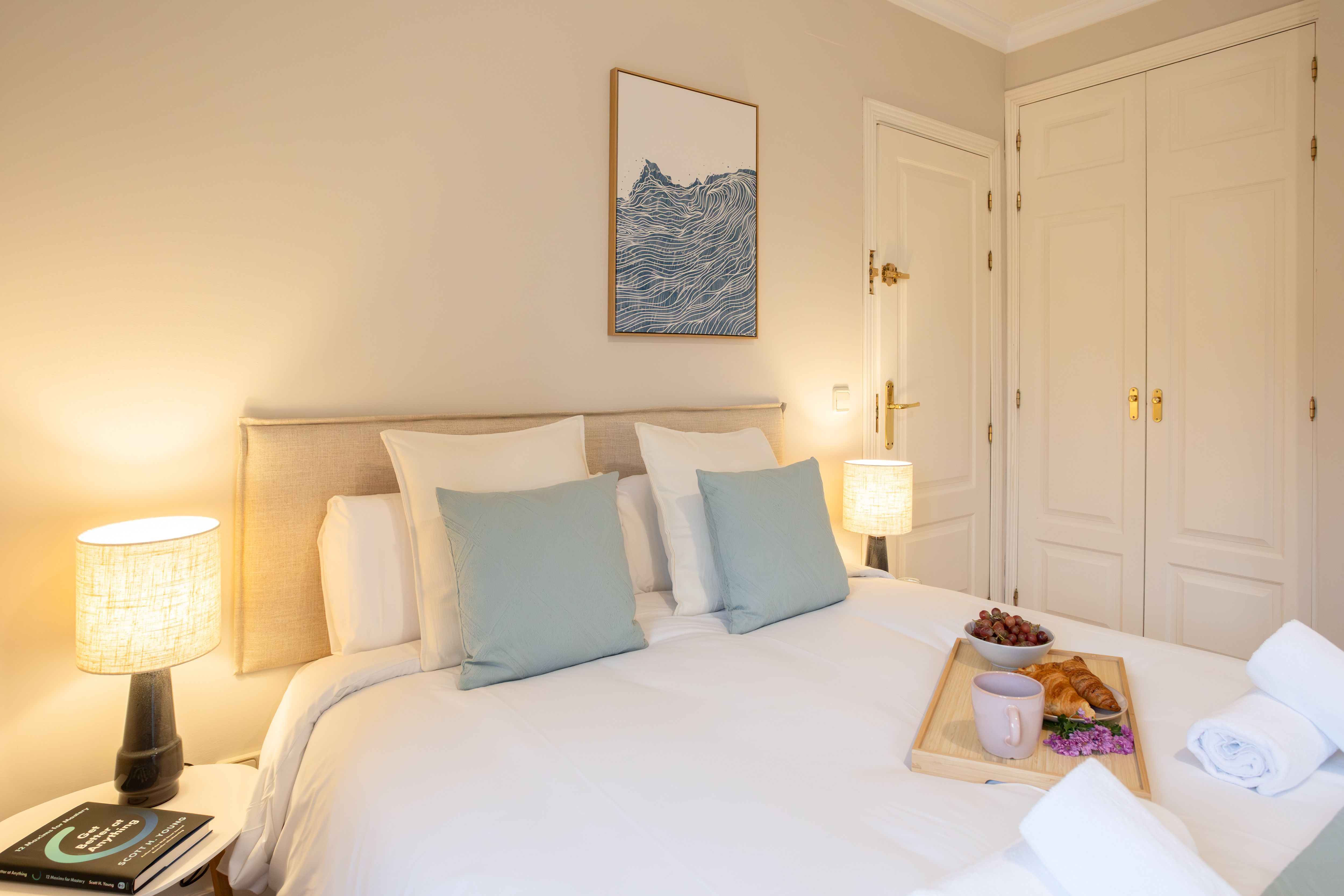 NESTIC - LANUZA - Dormitorio apartamento amueblado con servicios