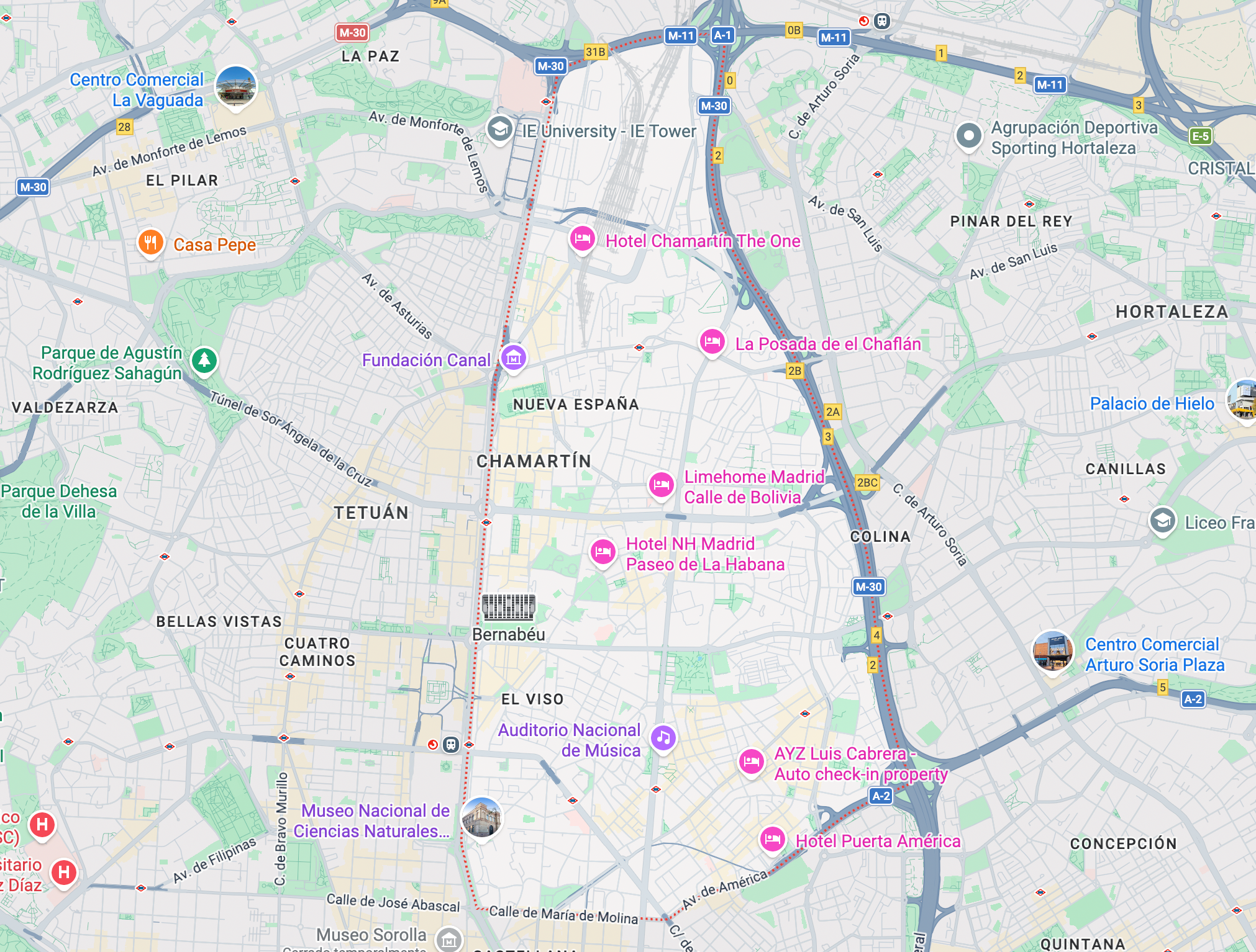 Captura Google maps