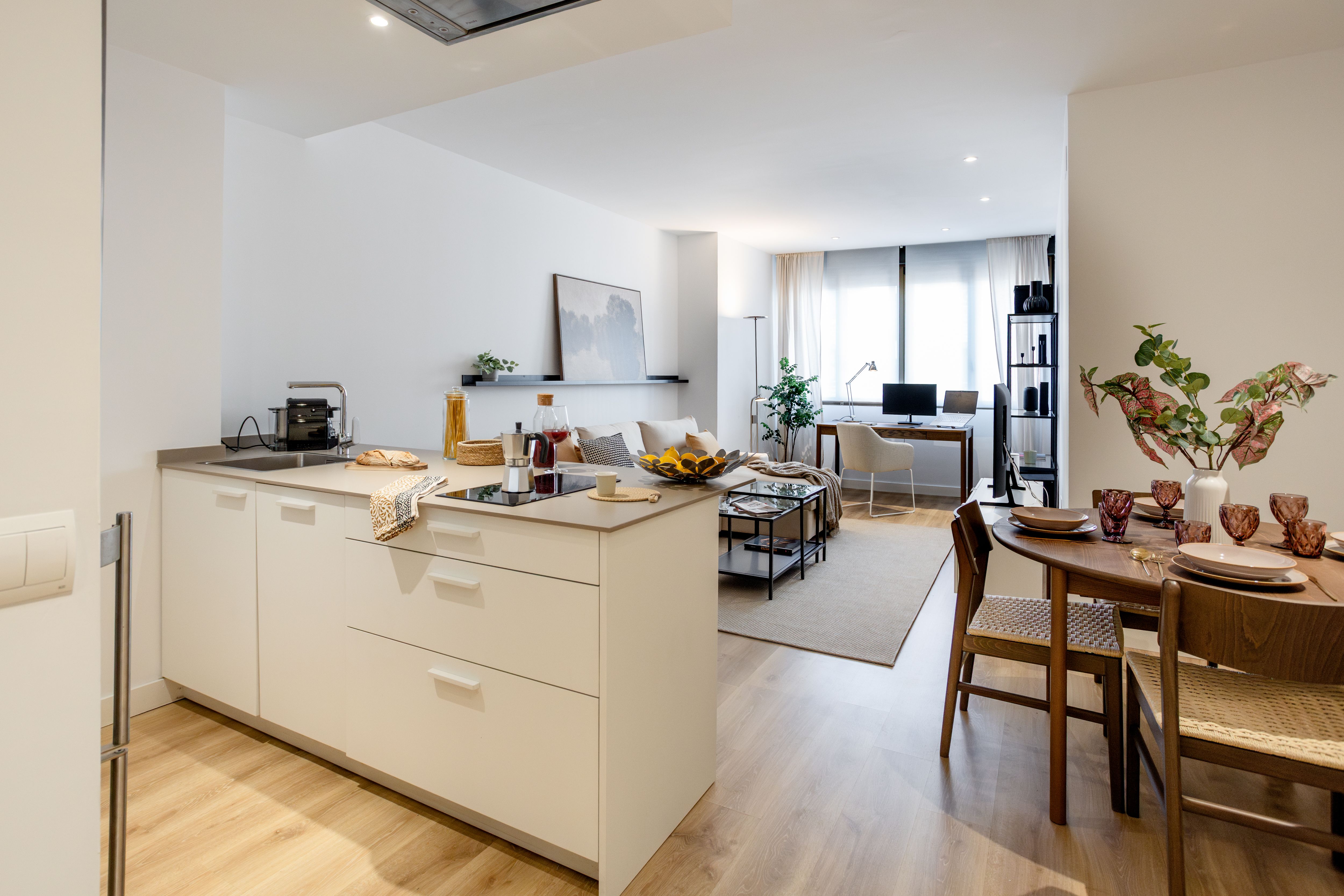 NESTIC - AURIA - Cocina apartamento amueblado con servicios