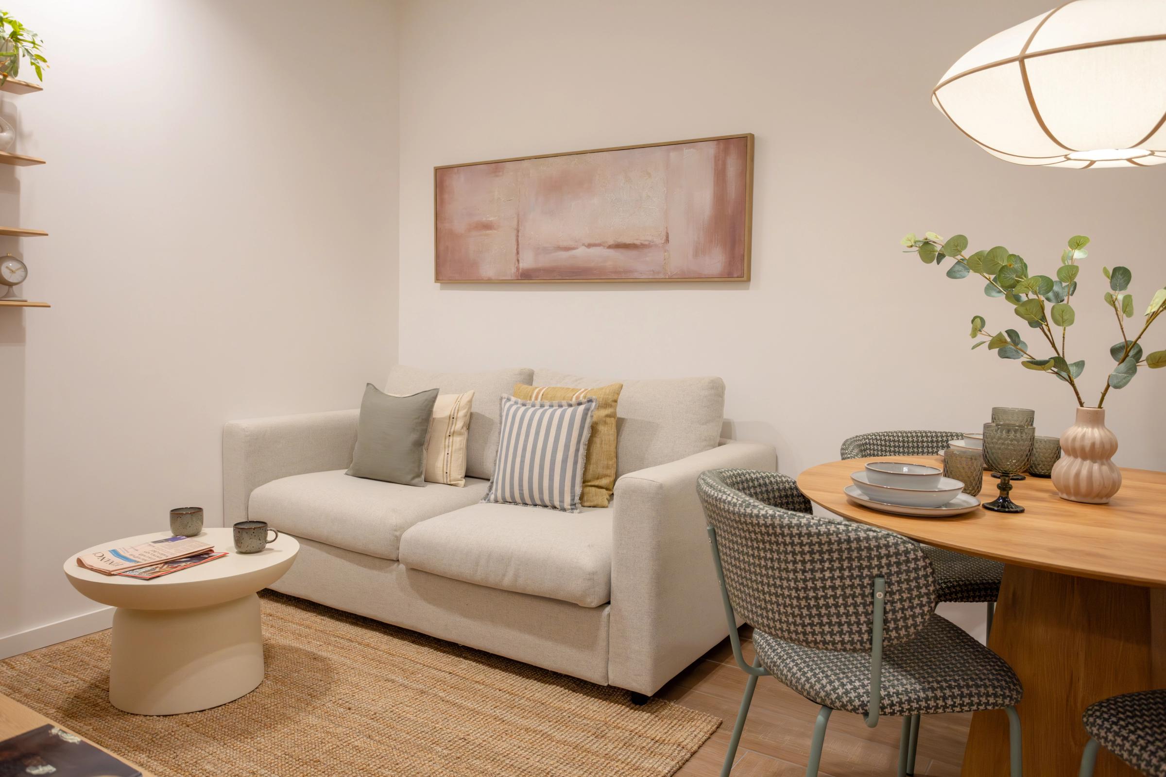 NESTIC - BELLIDO - Living room furnished apartment with services