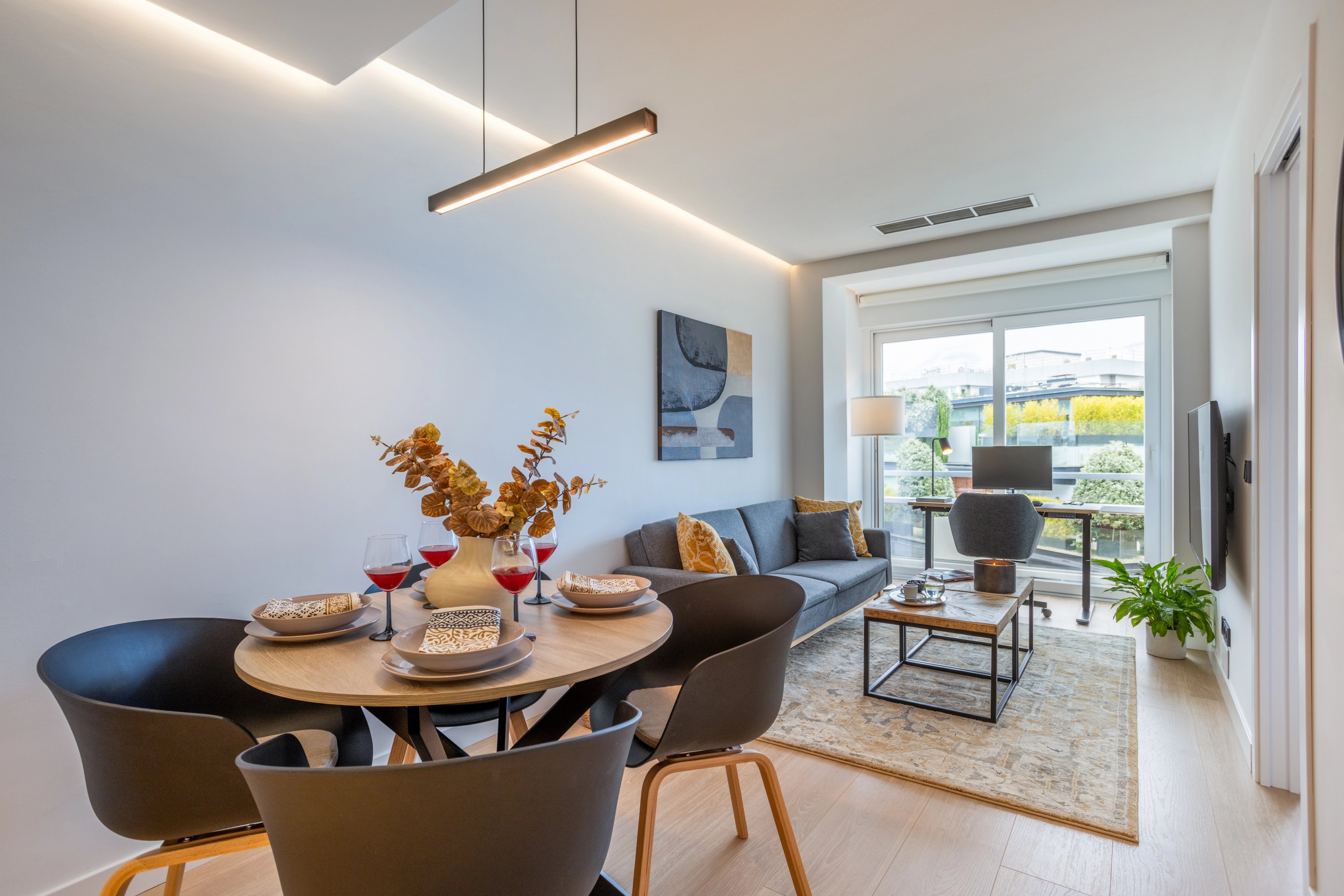 NESTIC - TAINO - Salón Apartamento amueblado con servicios