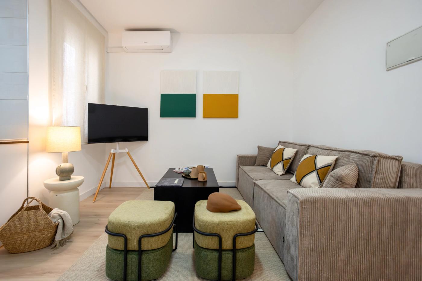 NESTIC - BAYEU - Living room Furnished apartment with services