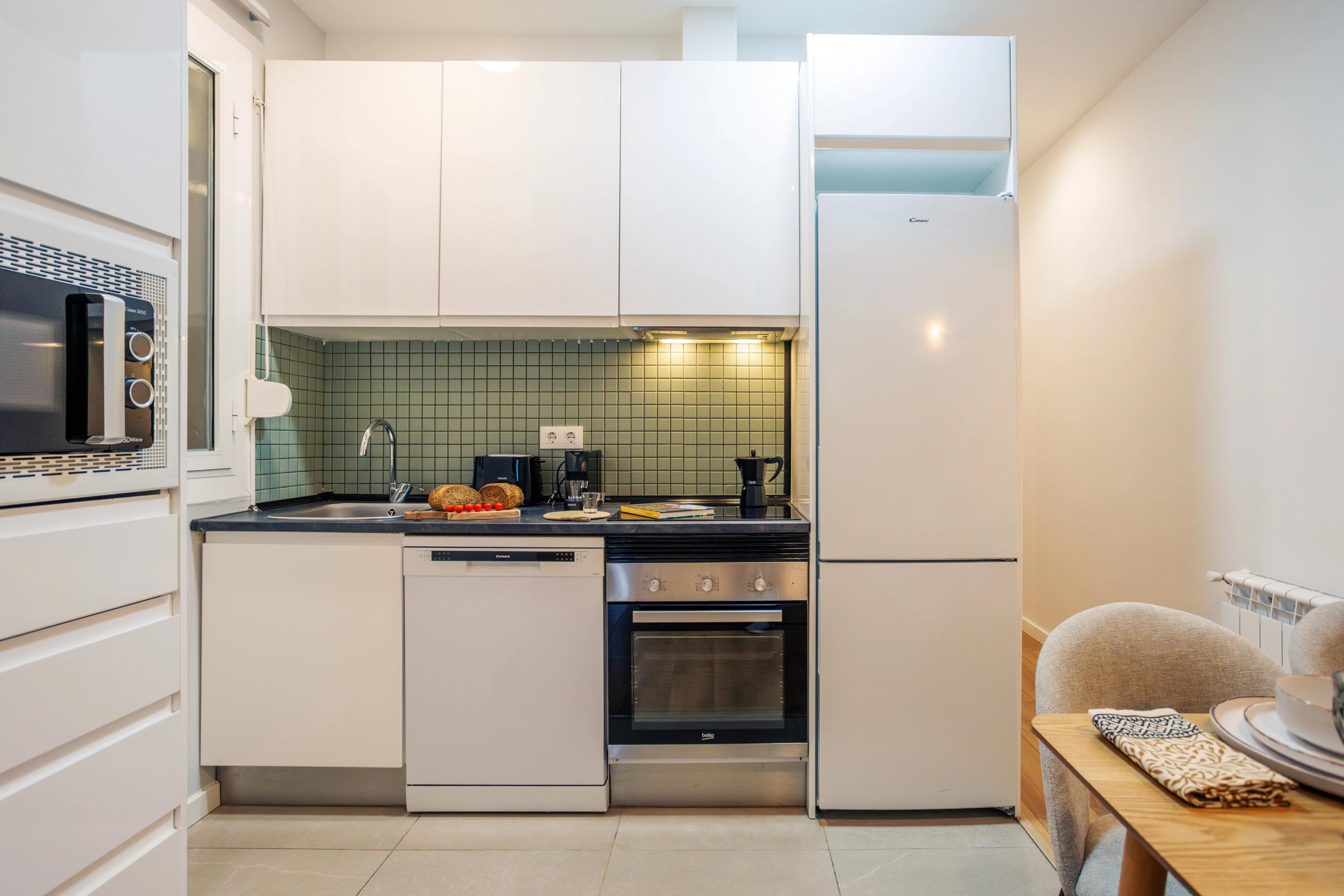 NESTIC - BRACARA - Kitchen furnished apartment with services