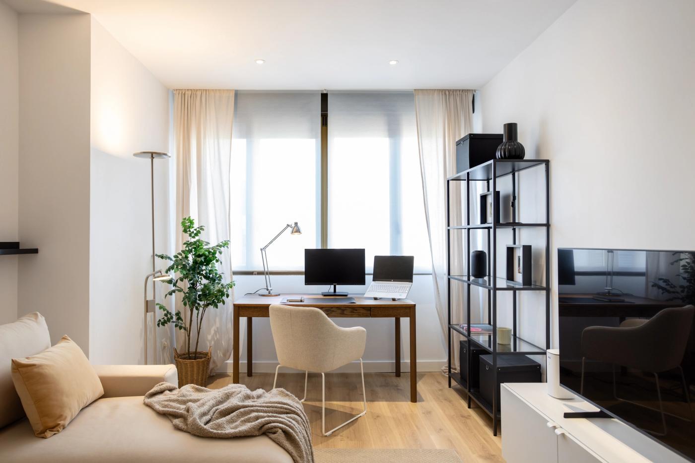 NESTIC - AURIA - Living room furnished apartment with services