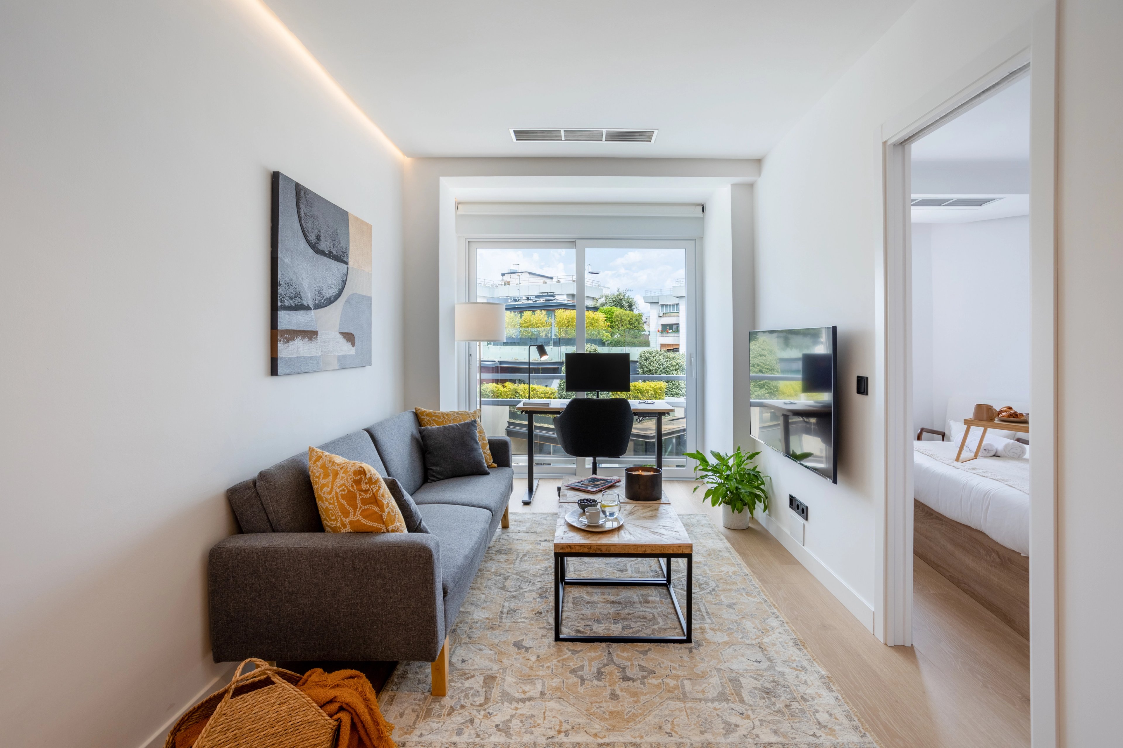 NESTIC - TAINO - Salón Apartamento amueblado con servicios