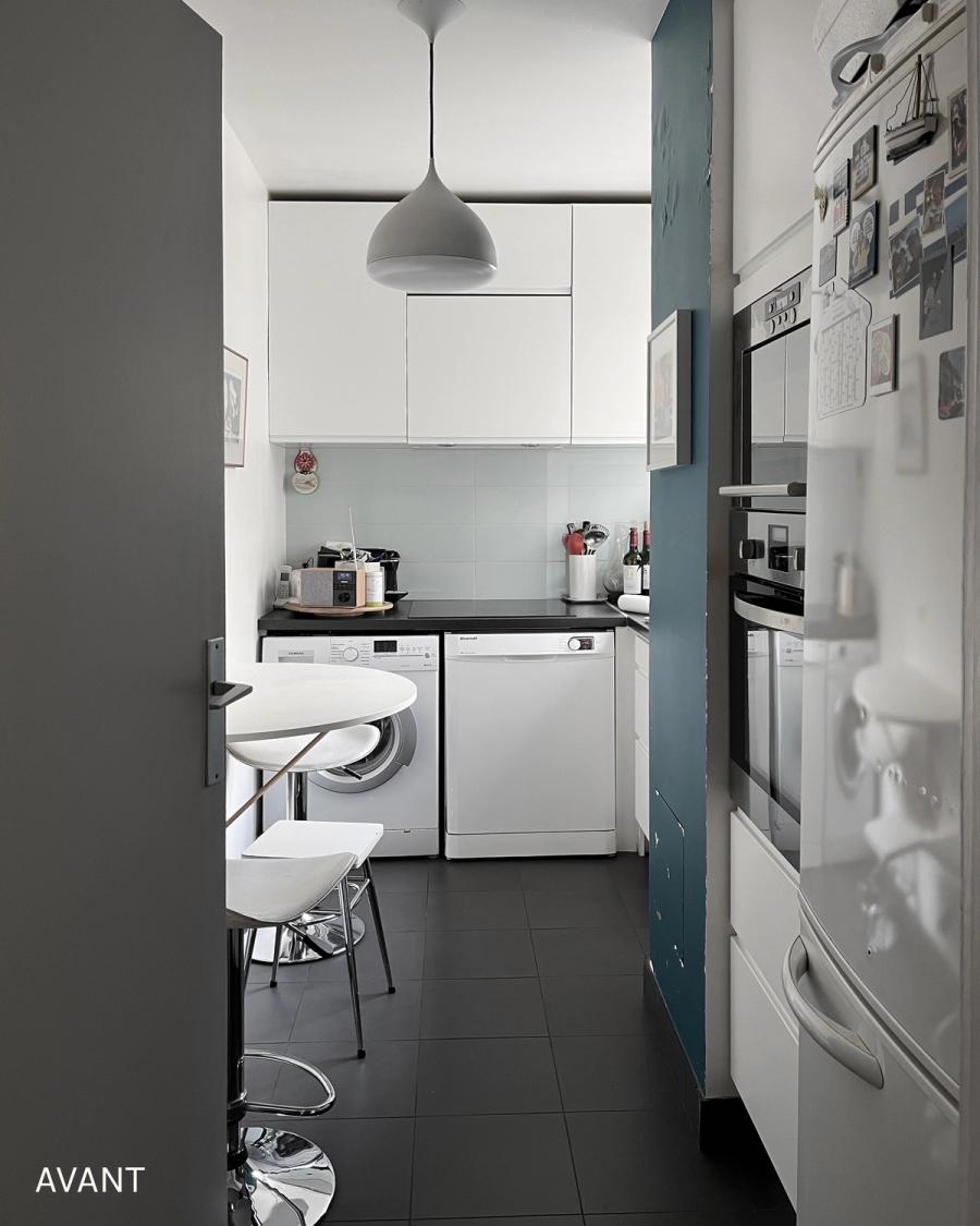 Photo de la cuisine avant travaux