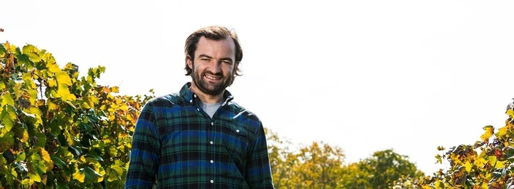 Vinory winemaker in the vineyard
