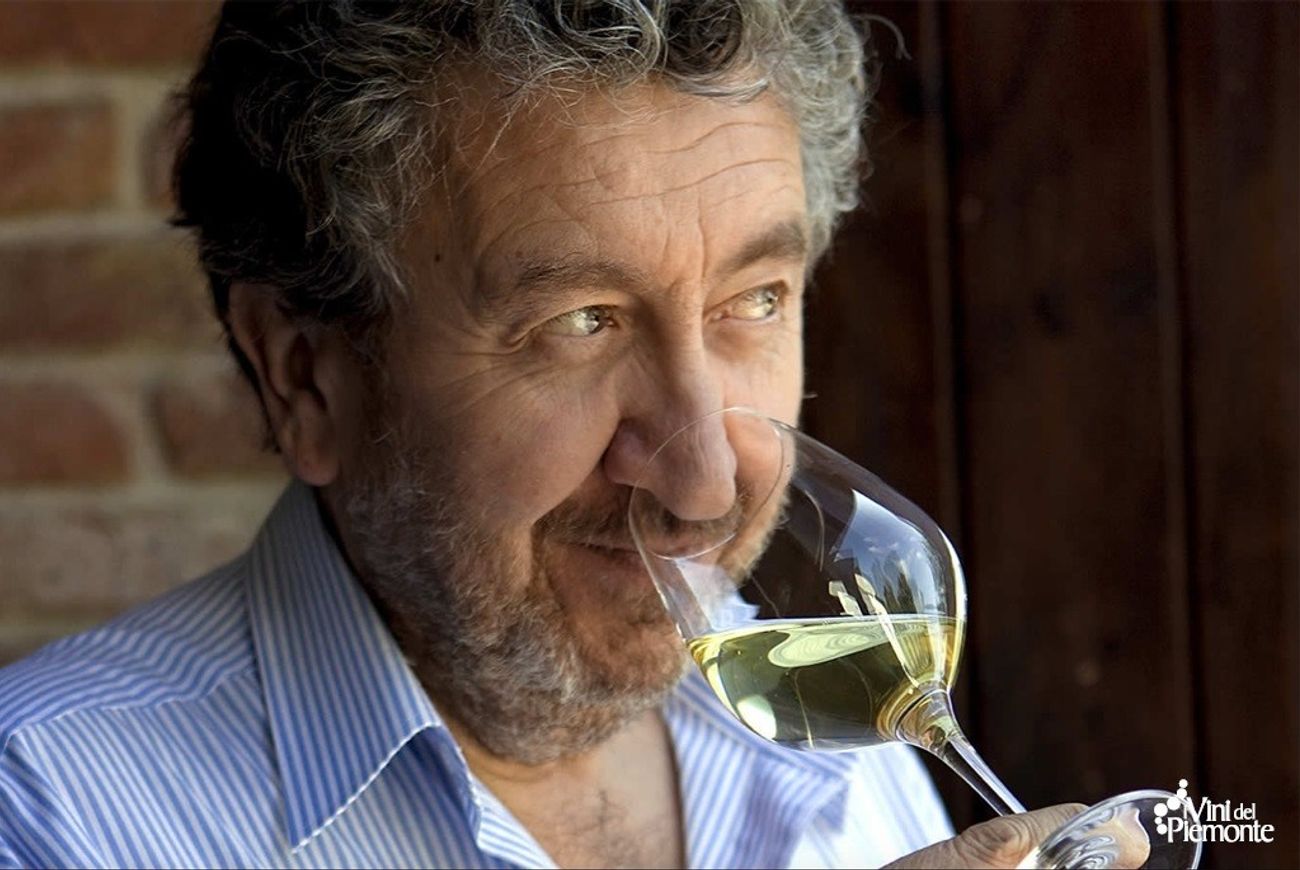 Gianfranco Cordero tasting wine
