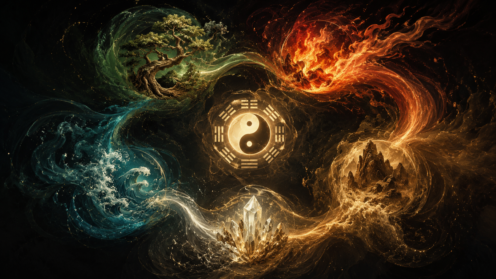 五行阅读方式