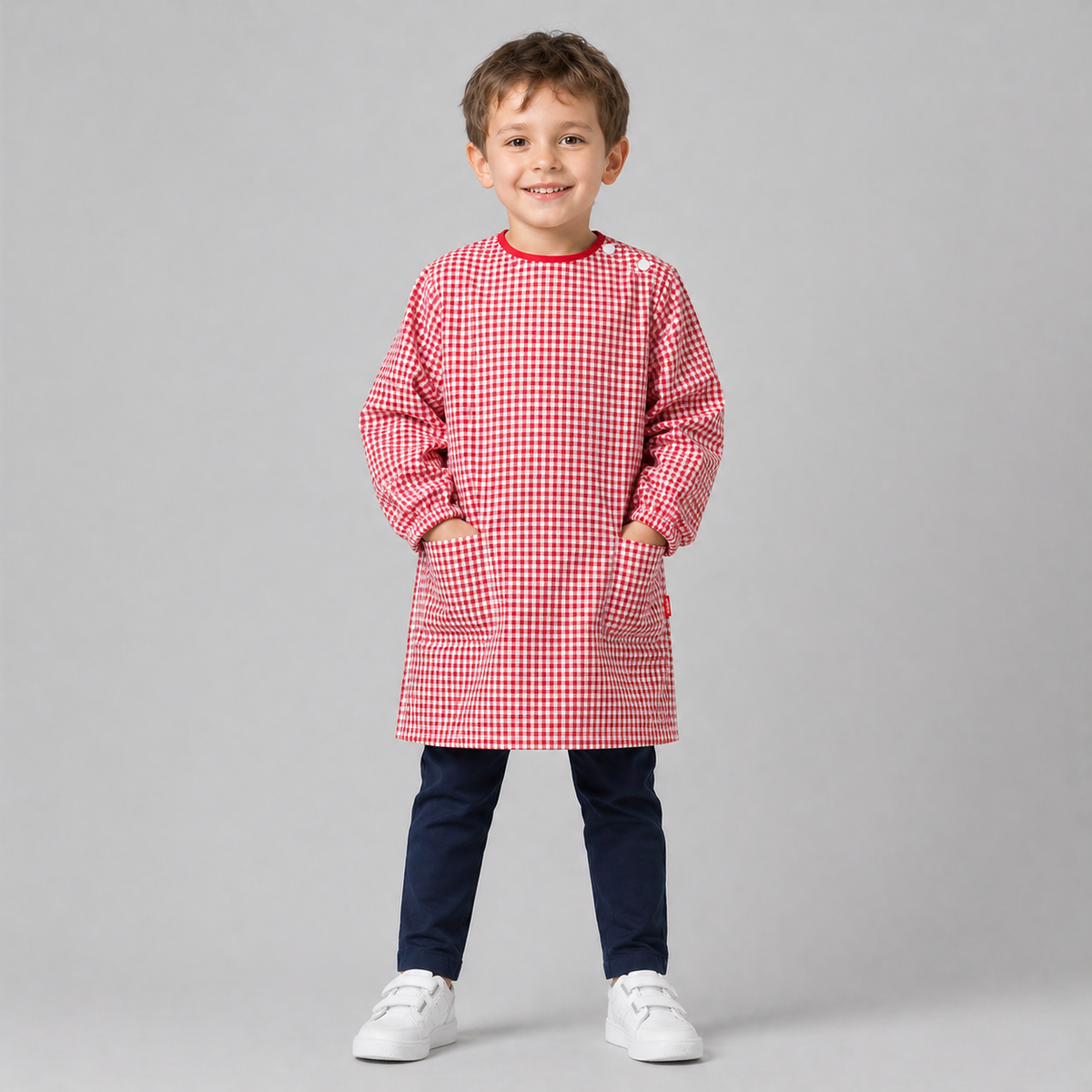 Bata Vichy Roja Niño